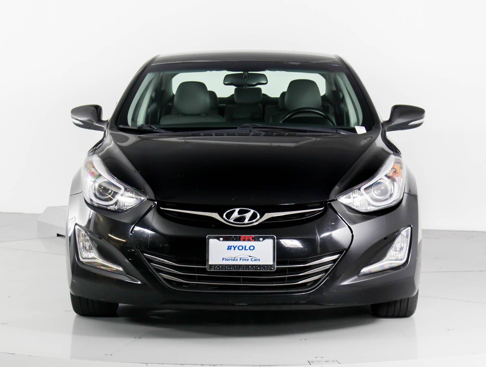 Florida Fine Cars - Used HYUNDAI ELANTRA 2014 WEST PALM Limited
