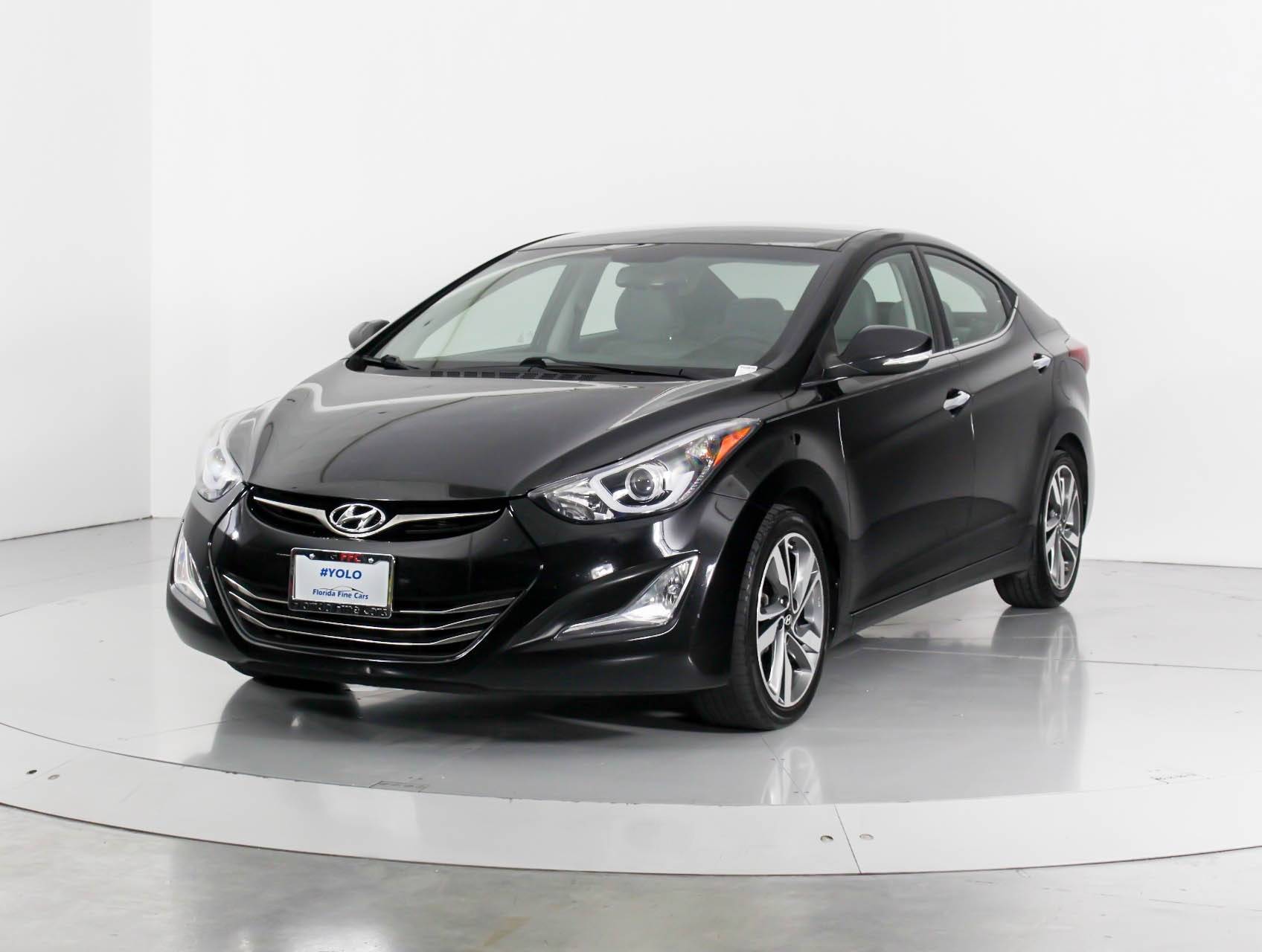 Florida Fine Cars - Used HYUNDAI ELANTRA 2014 WEST PALM Limited