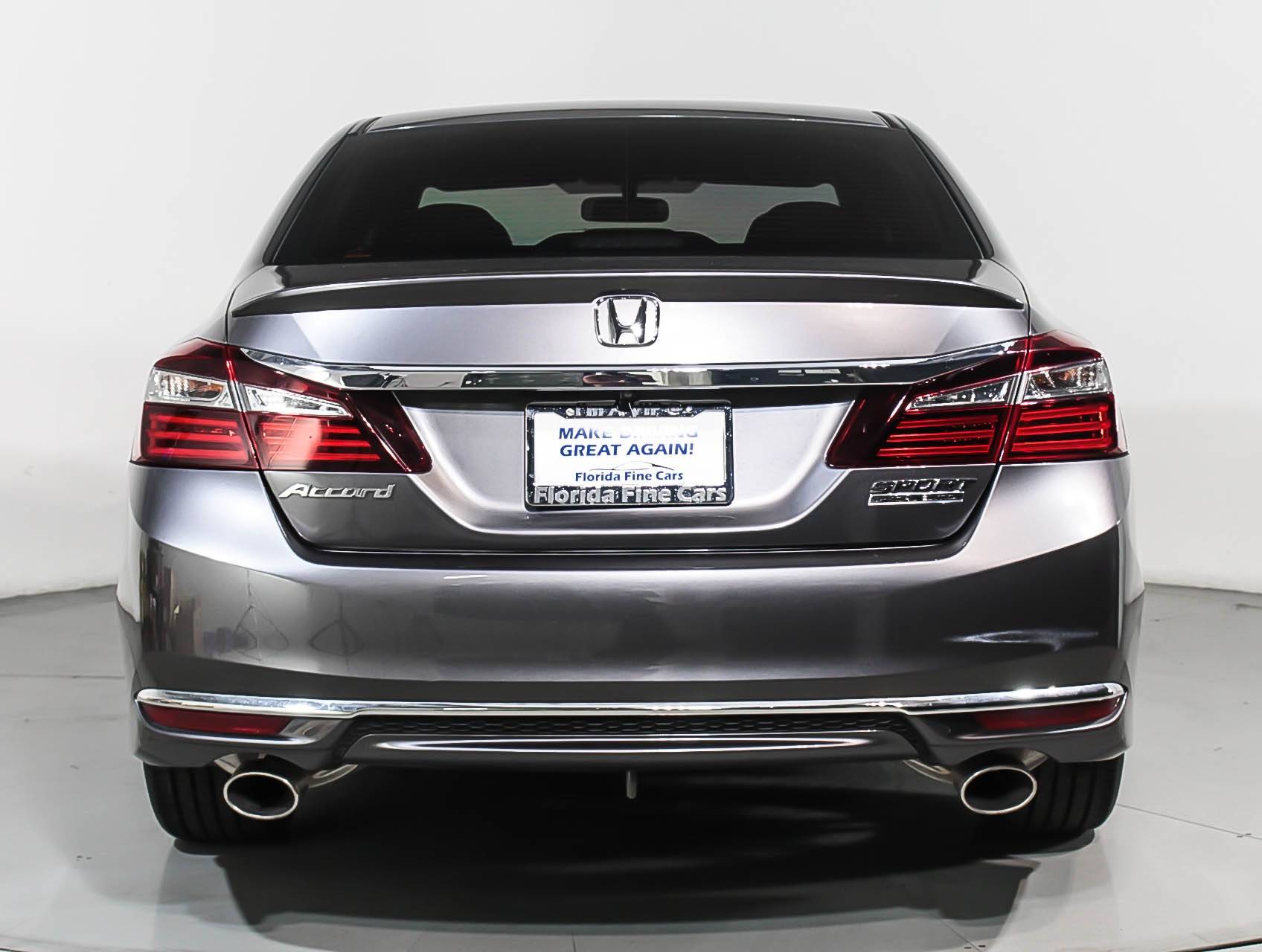 Florida Fine Cars - Used HONDA ACCORD 2017 MIAMI SPORT SE