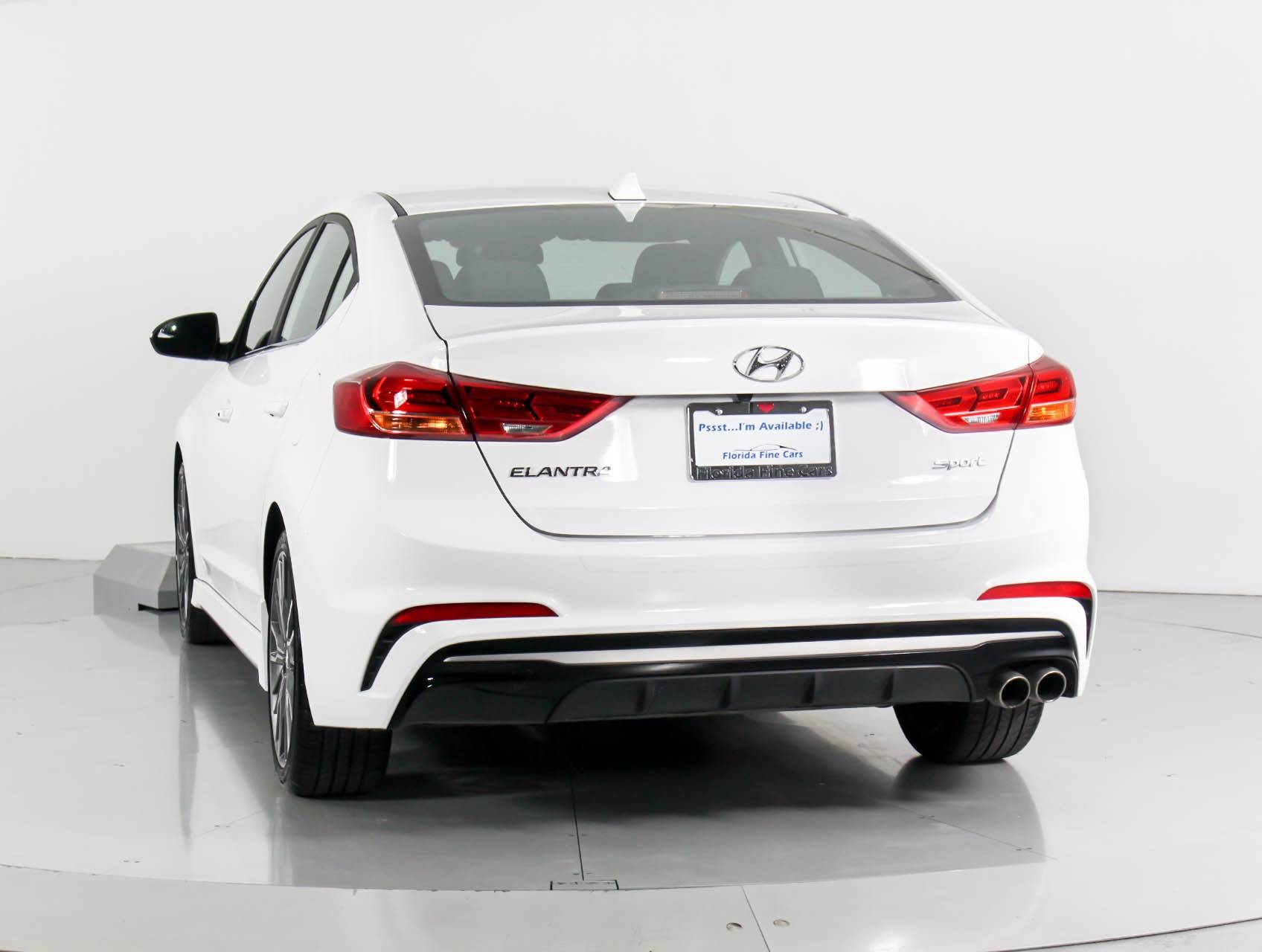 Florida Fine Cars - Used HYUNDAI ELANTRA 2017 WEST PALM Sport Premium