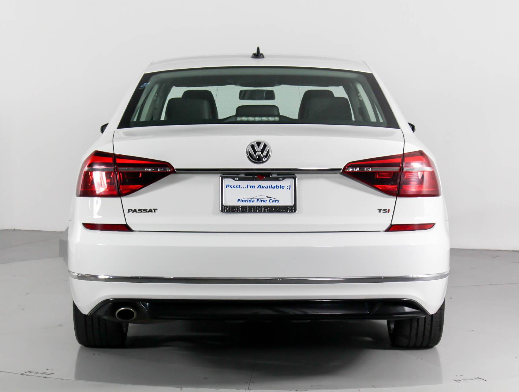 Florida Fine Cars - Used VOLKSWAGEN PASSAT 2017 WEST PALM 1.8T R-LINE