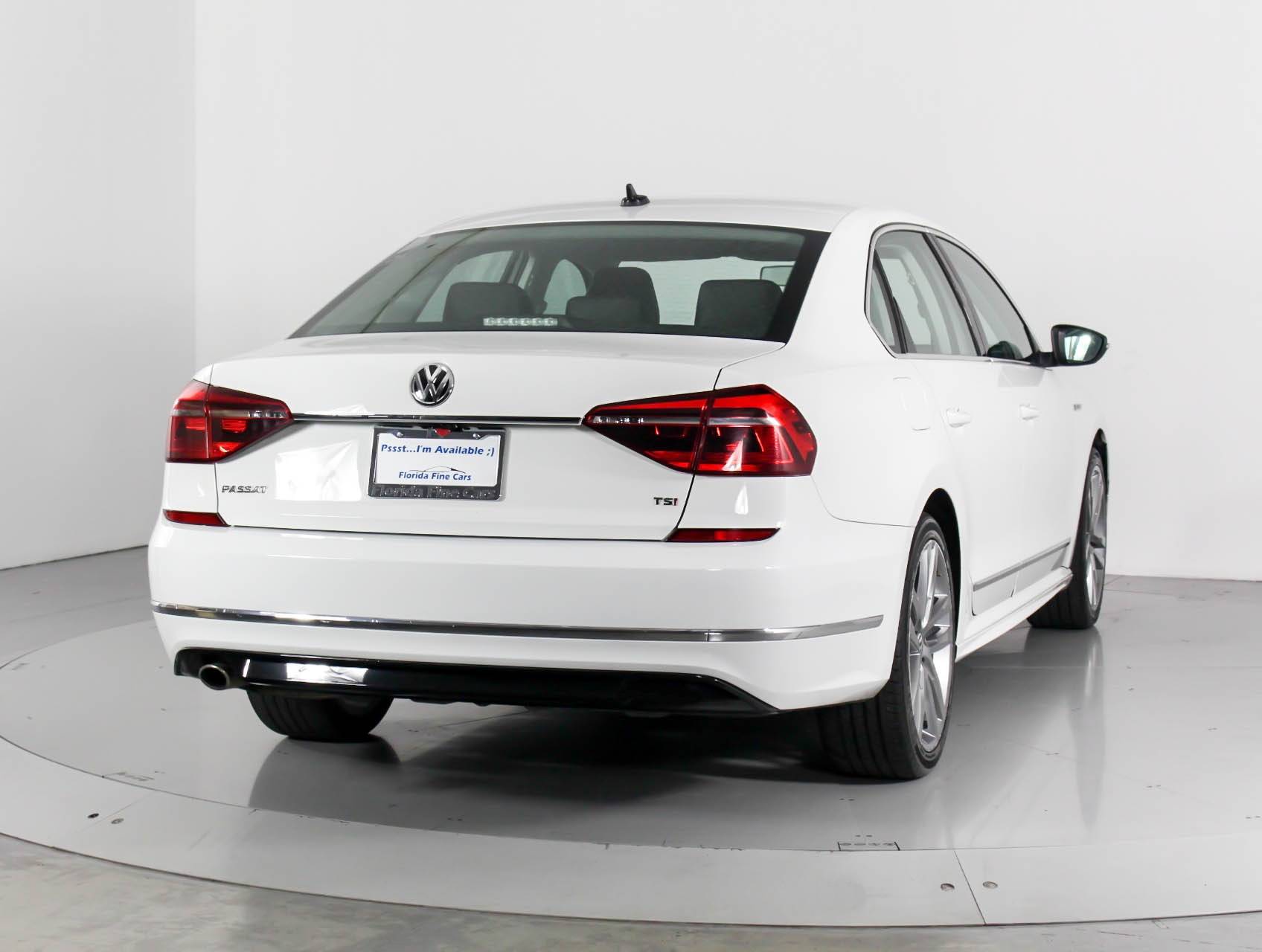 Florida Fine Cars - Used VOLKSWAGEN PASSAT 2017 WEST PALM 1.8T R-LINE