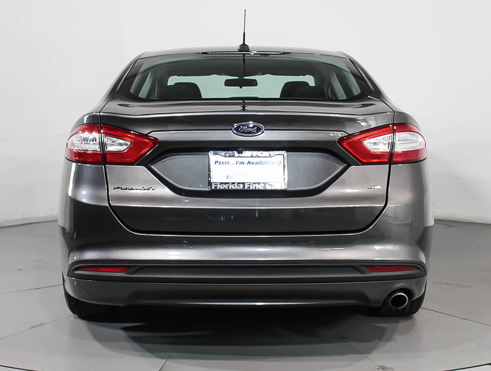 Florida Fine Cars - Used FORD FUSION 2016 WEST PALM SE