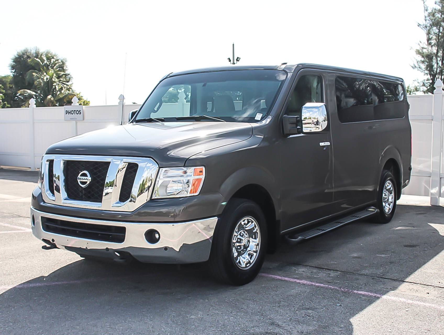 Florida Fine Cars - Used NISSAN NV3500 2014 MIAMI Sl Passenger Van