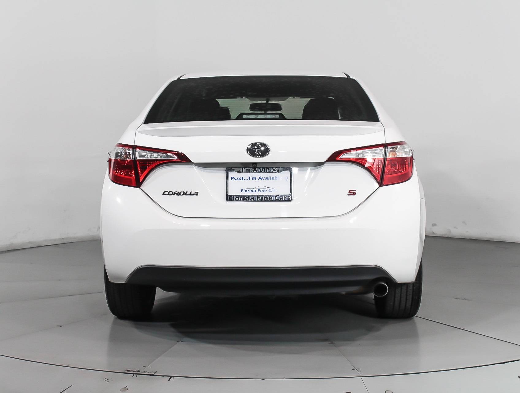 Florida Fine Cars - Used TOYOTA COROLLA 2015 HOLLYWOOD S Plus