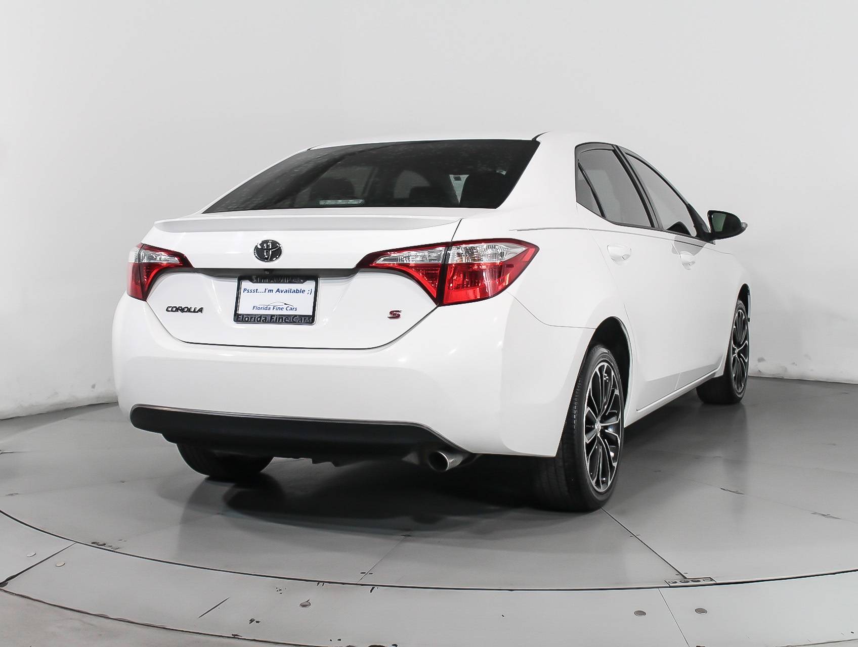 Florida Fine Cars - Used TOYOTA COROLLA 2015 HOLLYWOOD S Plus