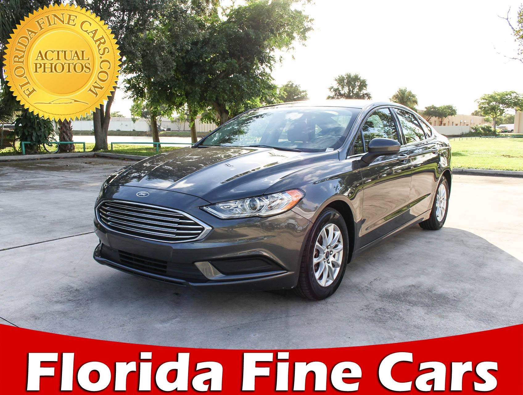 Florida Fine Cars - Used FORD FUSION 2017 MARGATE S