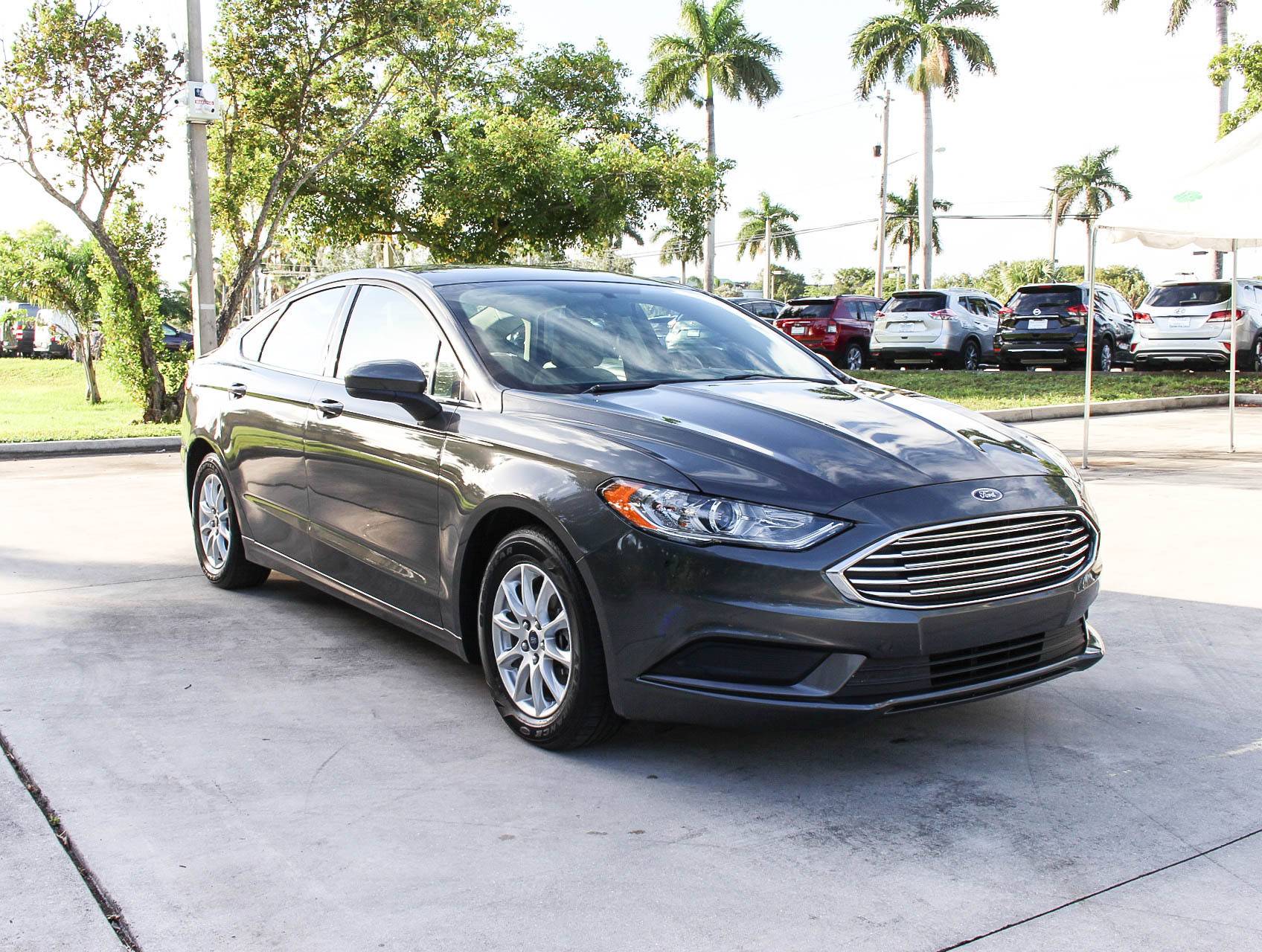 Florida Fine Cars - Used FORD FUSION 2017 MARGATE S