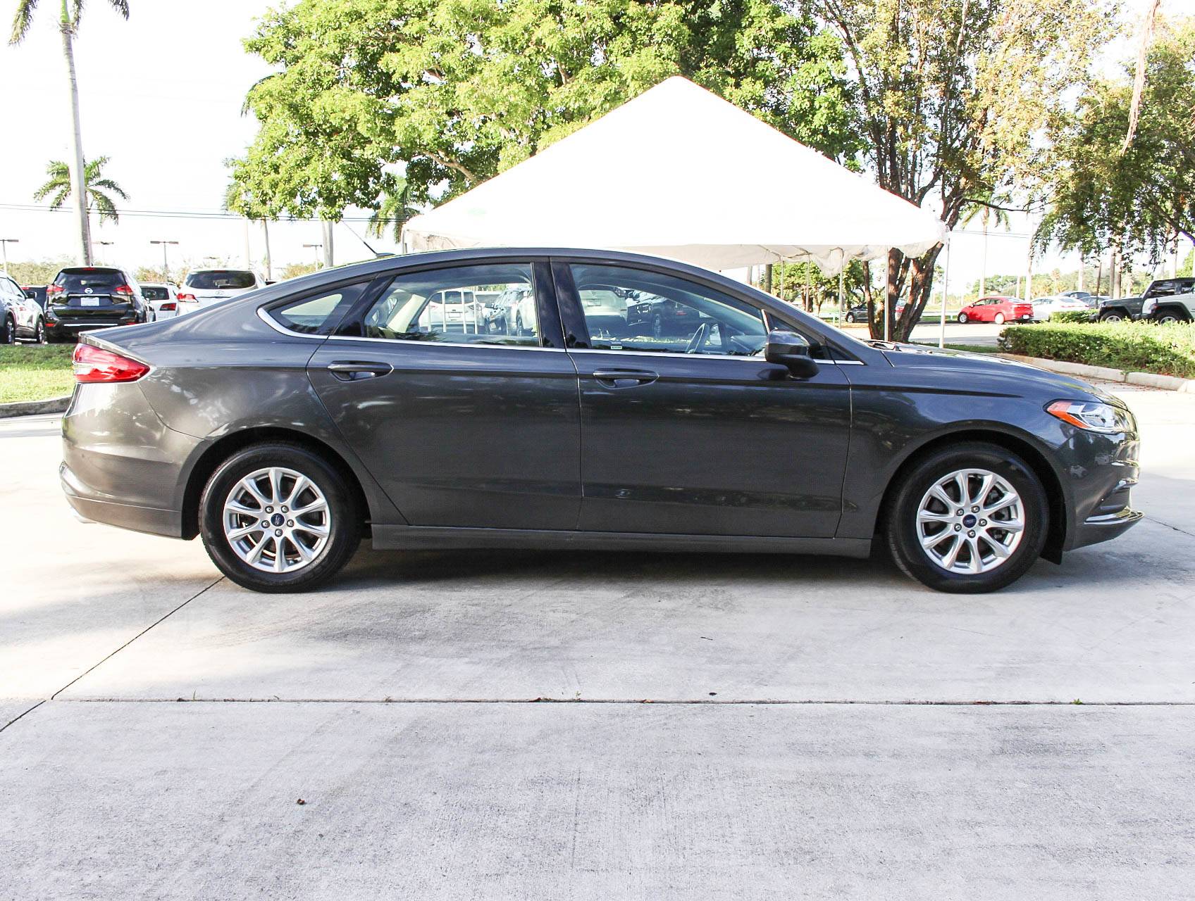 Florida Fine Cars - Used FORD FUSION 2017 MARGATE S