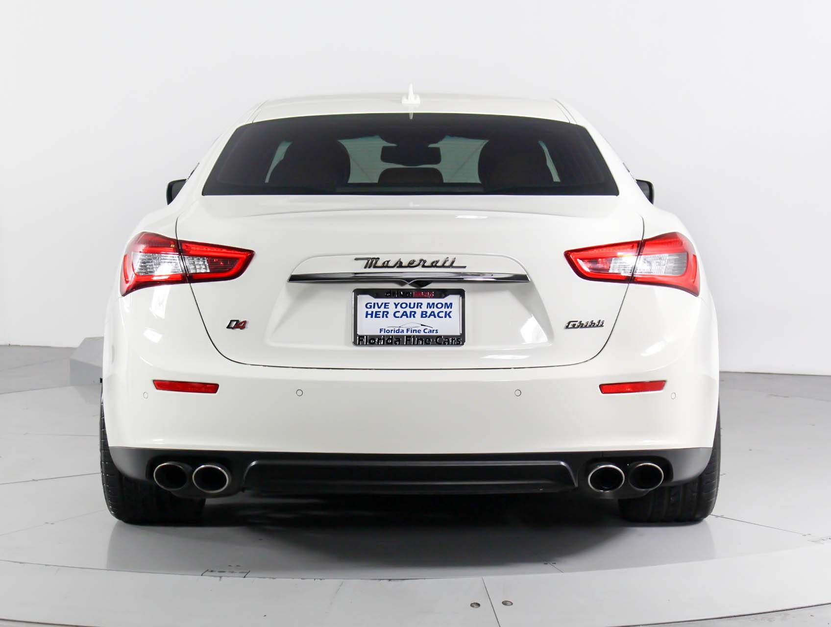 Florida Fine Cars - Used MASERATI GHIBLI 2014 WEST PALM S Q4