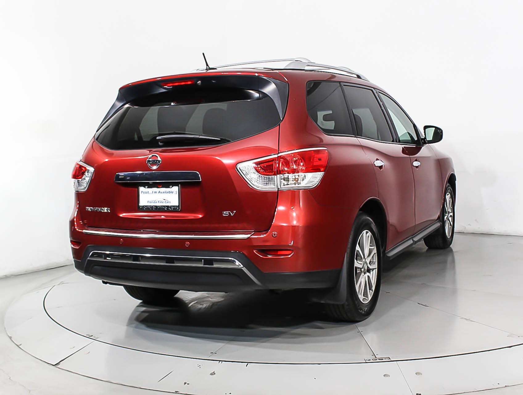 Florida Fine Cars - Used NISSAN PATHFINDER 2015 MARGATE Sv