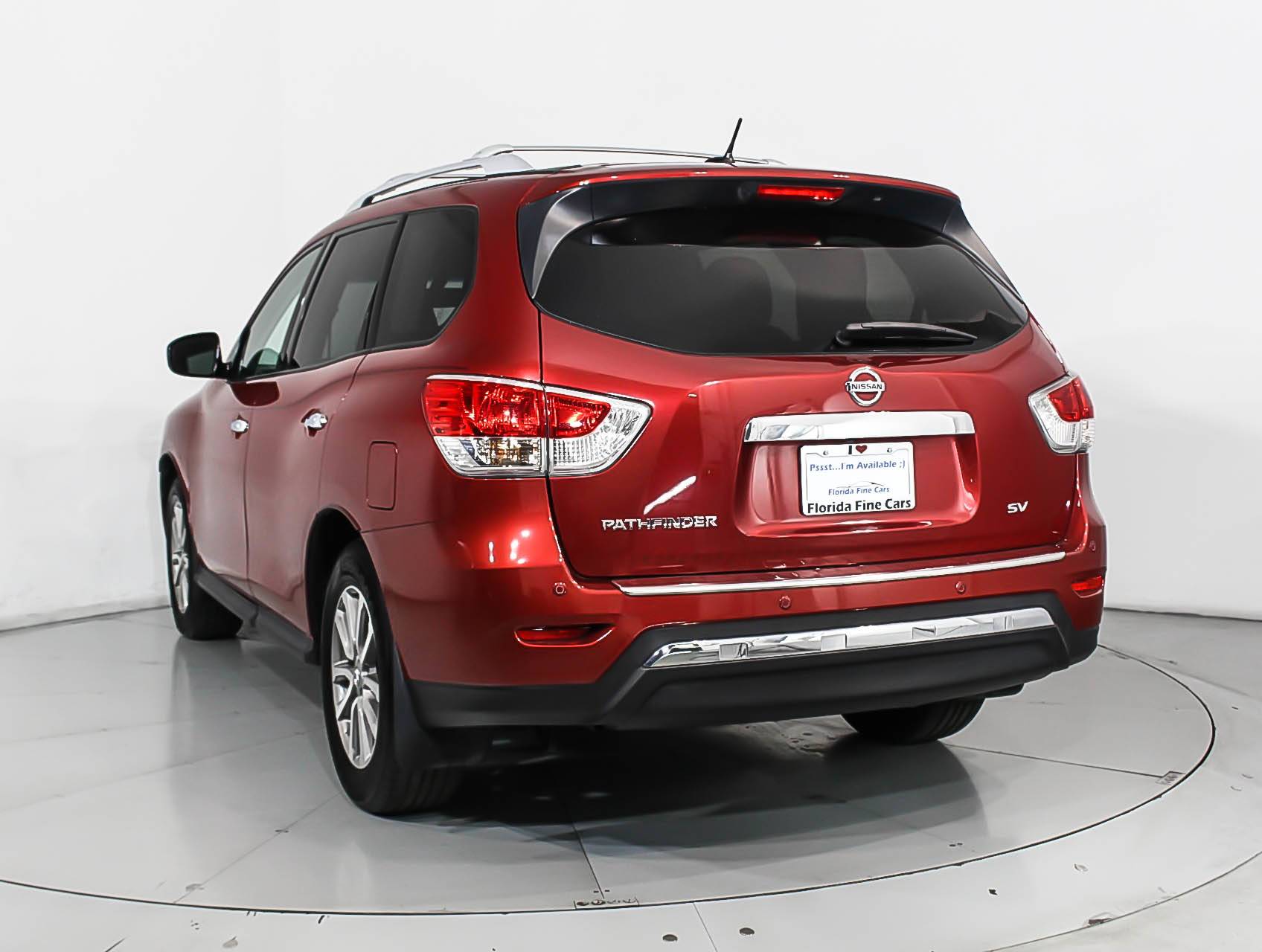Florida Fine Cars - Used NISSAN PATHFINDER 2015 MARGATE Sv