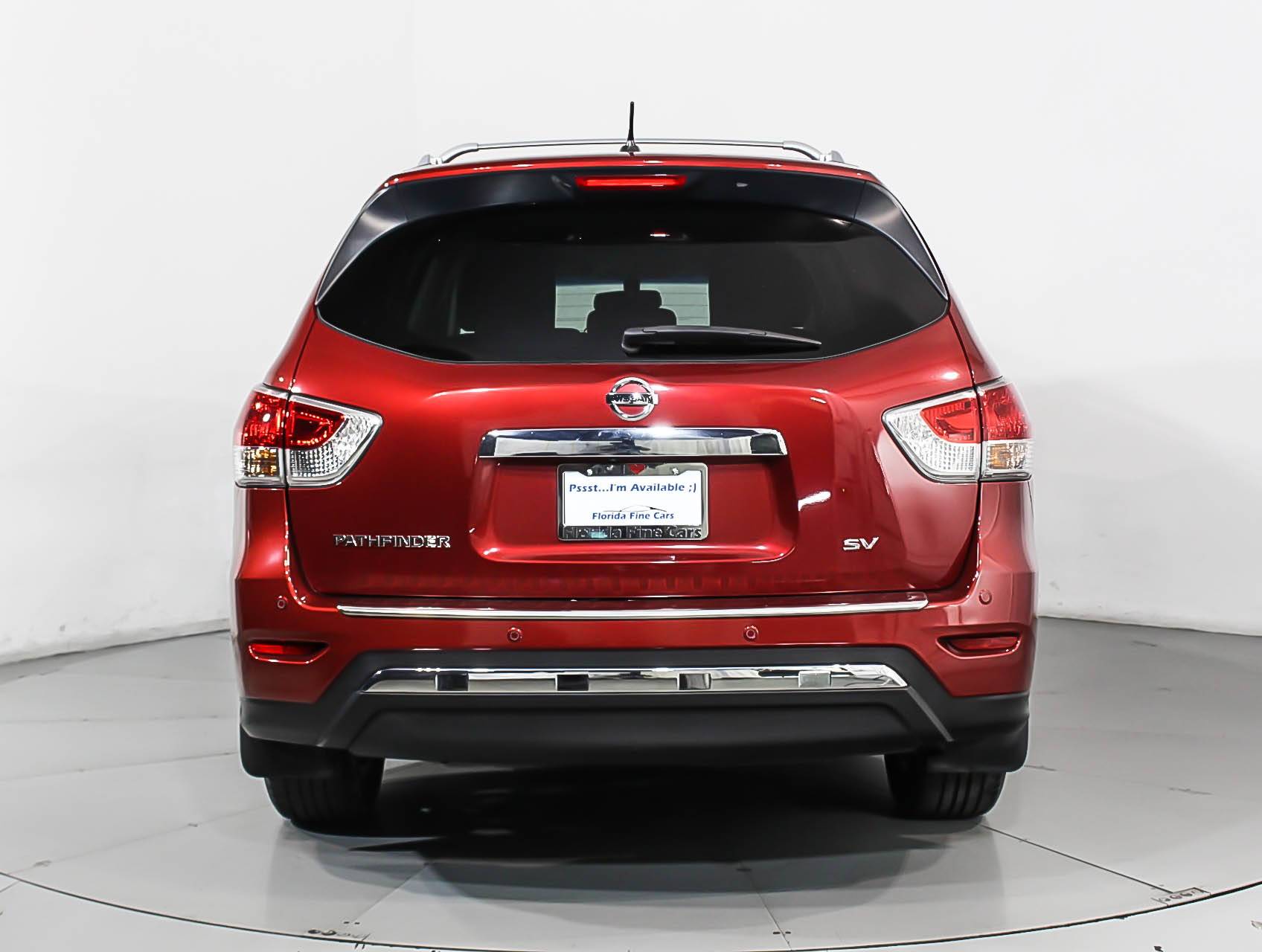 Florida Fine Cars - Used NISSAN PATHFINDER 2015 MARGATE Sv