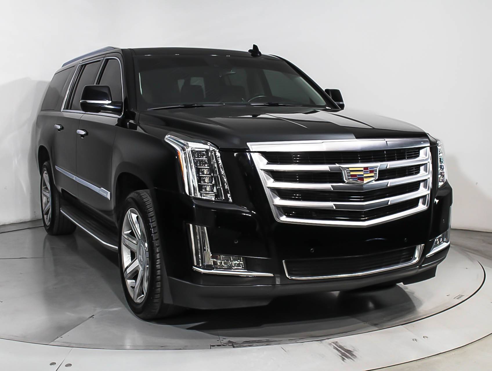 Florida Fine Cars - Used CADILLAC ESCALADE ESV 2015 MIAMI Luxury 4x4