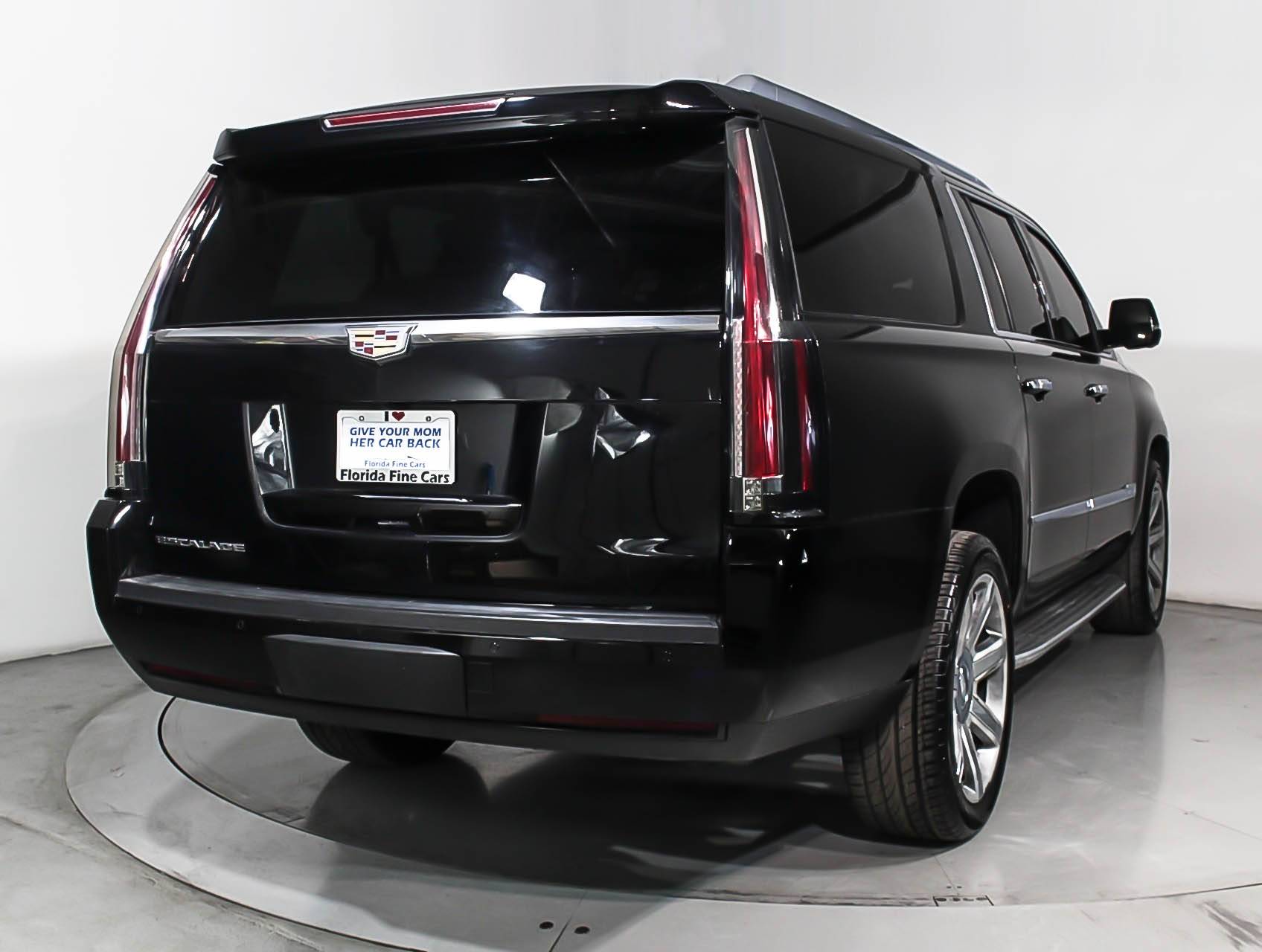 Florida Fine Cars - Used CADILLAC ESCALADE ESV 2015 MIAMI Luxury 4x4