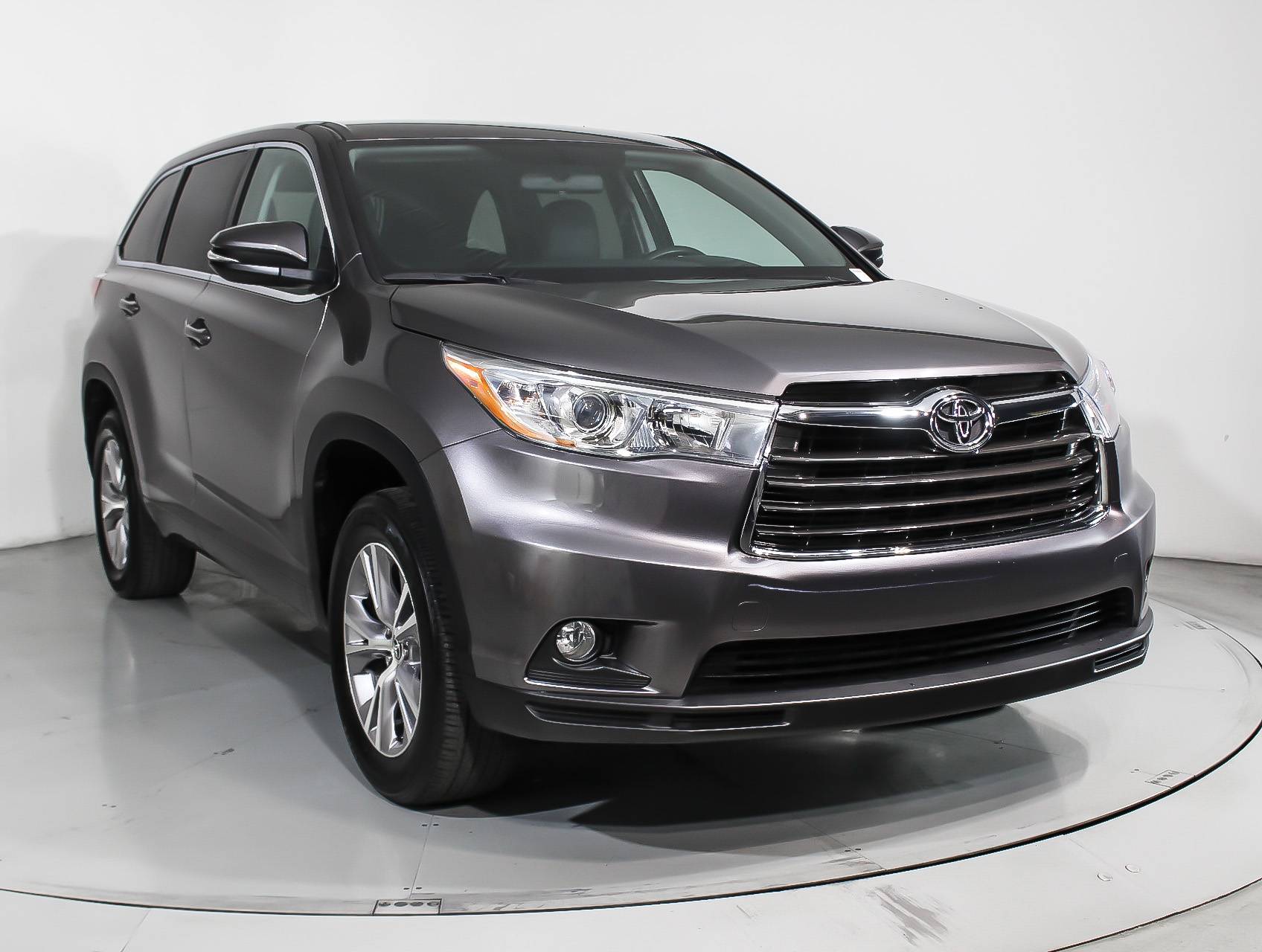 Florida Fine Cars - Used TOYOTA HIGHLANDER 2015 WEST PALM Le Plus V6