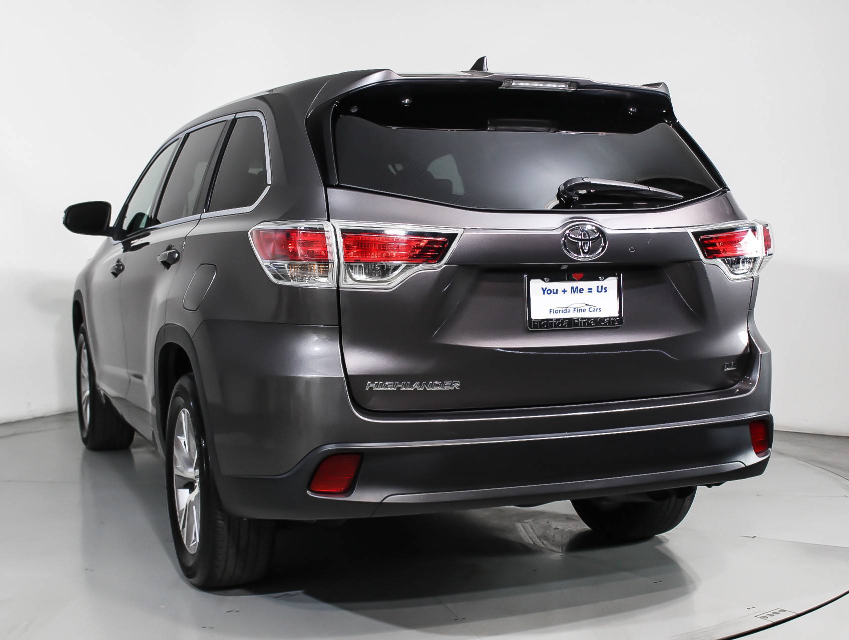 Florida Fine Cars - Used TOYOTA HIGHLANDER 2015 WEST PALM Le Plus V6