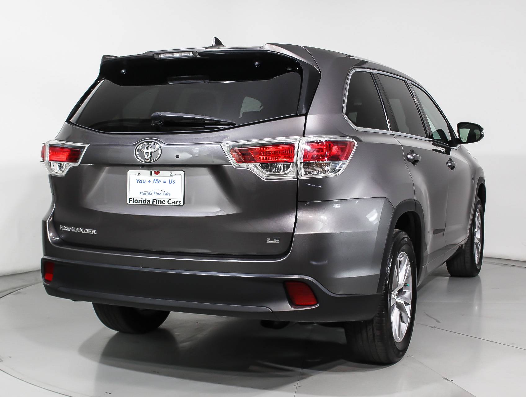Florida Fine Cars - Used TOYOTA HIGHLANDER 2015 WEST PALM Le Plus V6