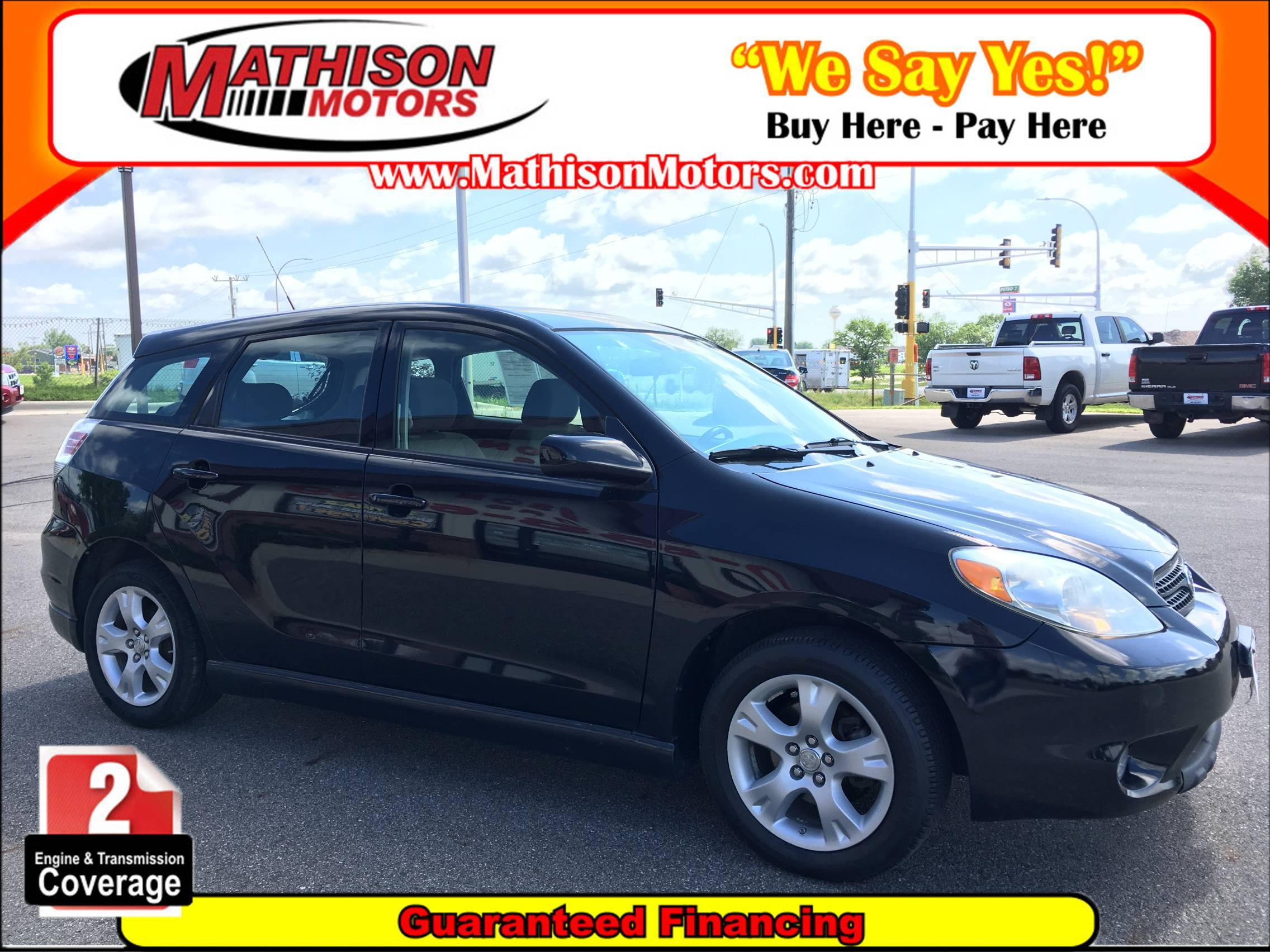 JP Motors Inc DBA Mathison Motors - Used vehicle - Sedan Toyota Matrix 2007