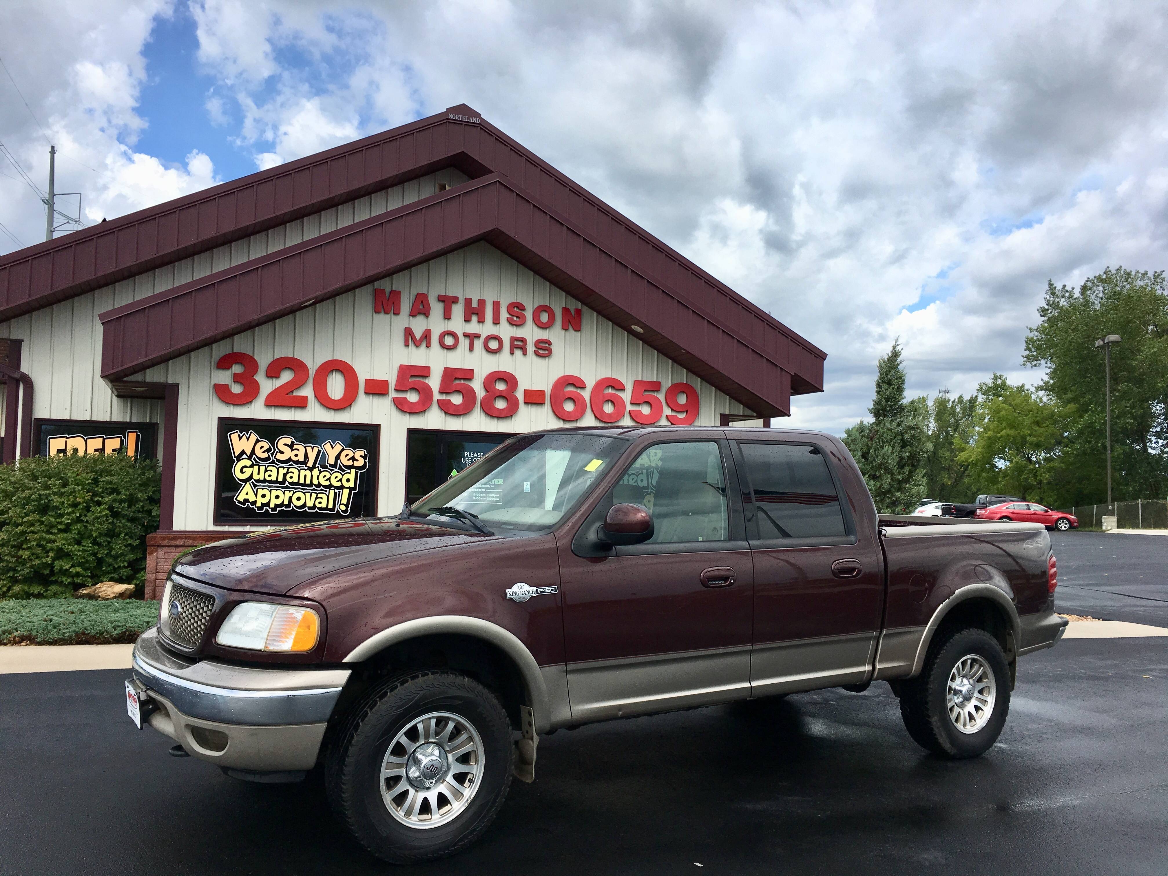 JP Motors Inc DBA Mathison Motors - Used vehicle - Truck Ford F-150 2002