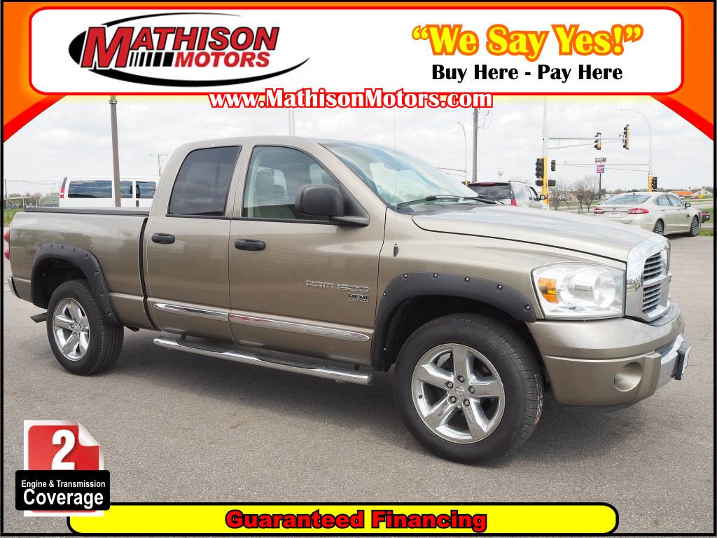 JP Motors Inc DBA Mathison Motors - Used vehicle - Truck Dodge Ram Pickup 1500 2007