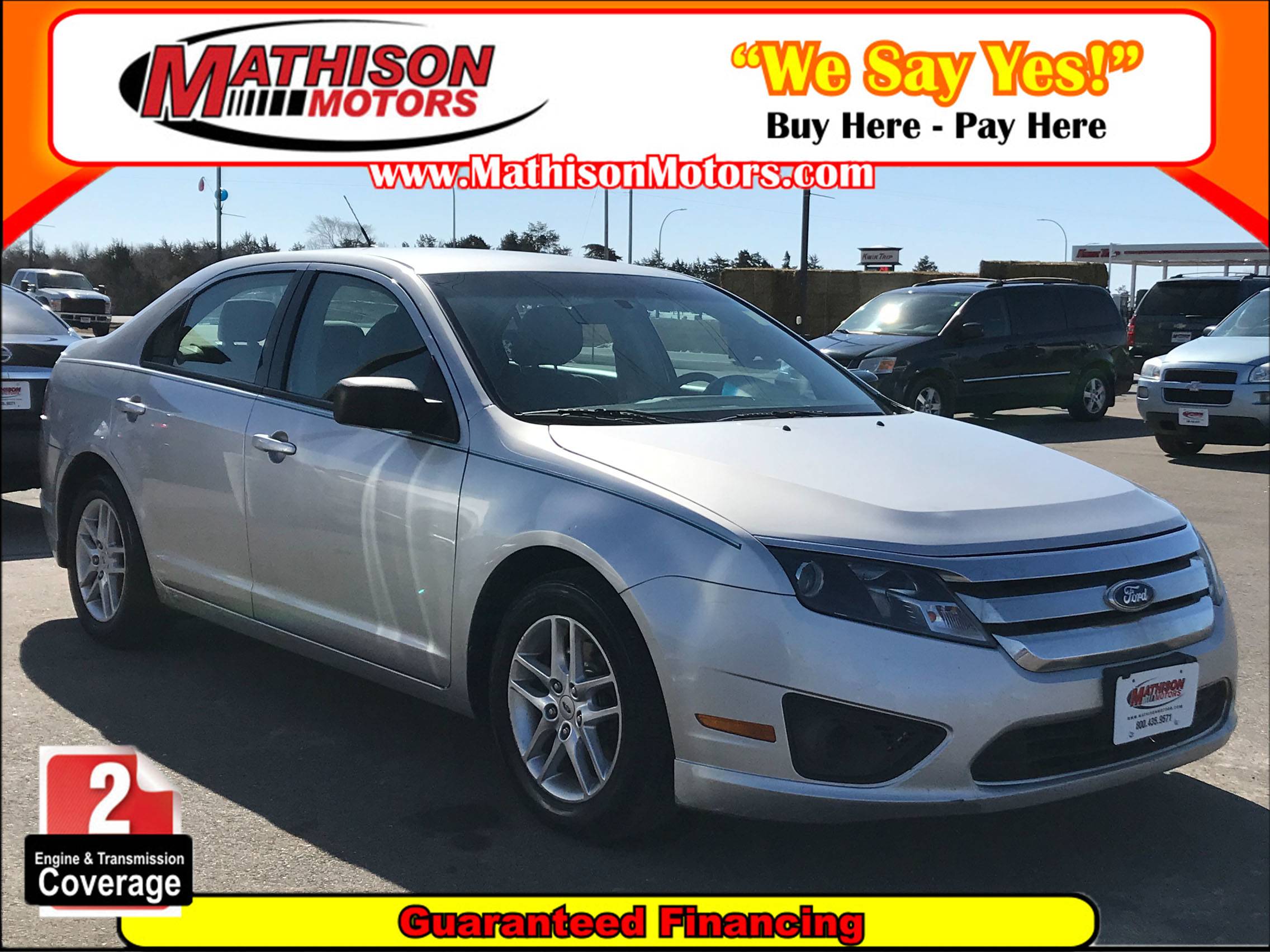 JP Motors Inc DBA Mathison Motors - Used vehicle - Sedan Ford Fusion 2011