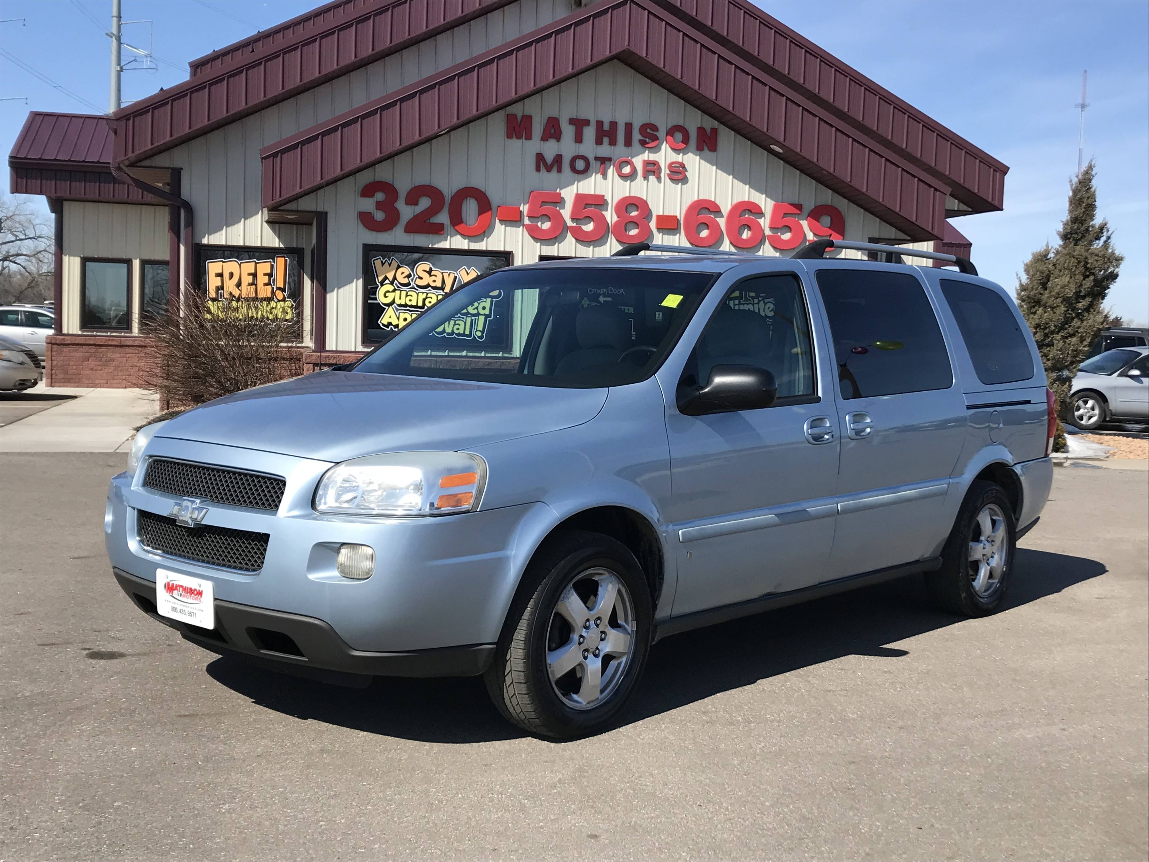 JP Motors Inc DBA Mathison Motors - Used vehicle - Unknown CHEVROLET UPLANDER 2007