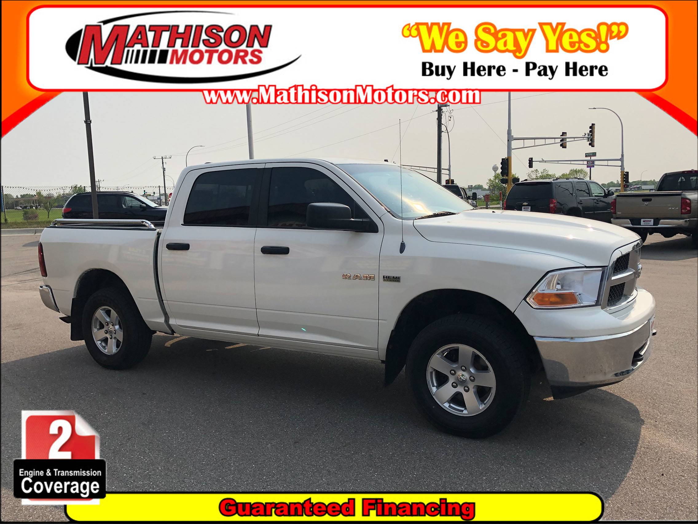 JP Motors Inc DBA Mathison Motors - Used vehicle - Truck DODGE RAM PICKUP 2009