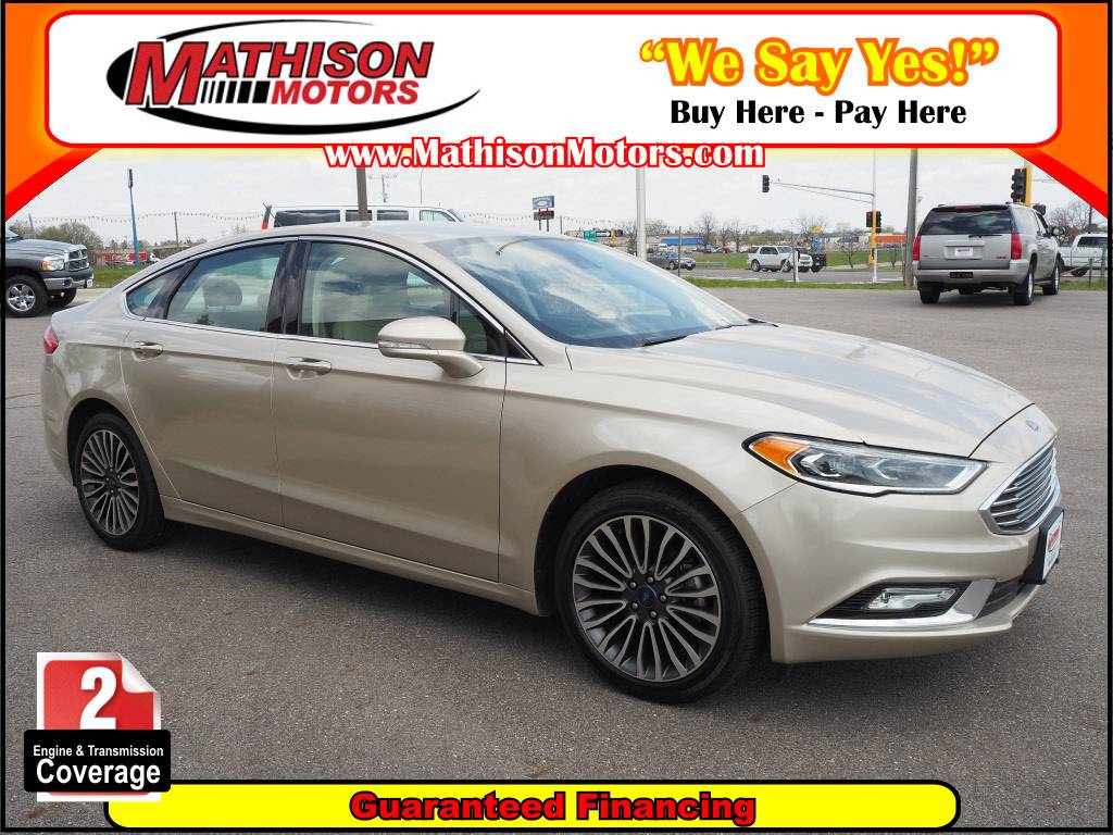 JP Motors Inc DBA Mathison Motors - Used vehicle - Sedan FORD FUSION 2017