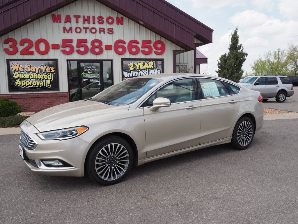 JP Motors Inc DBA Mathison Motors - Used vehicle - Sedan FORD FUSION 2017