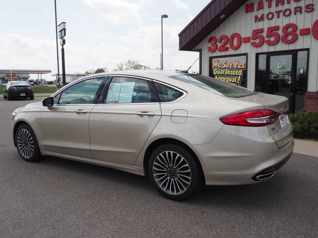JP Motors Inc DBA Mathison Motors - Used vehicle - Sedan FORD FUSION 2017