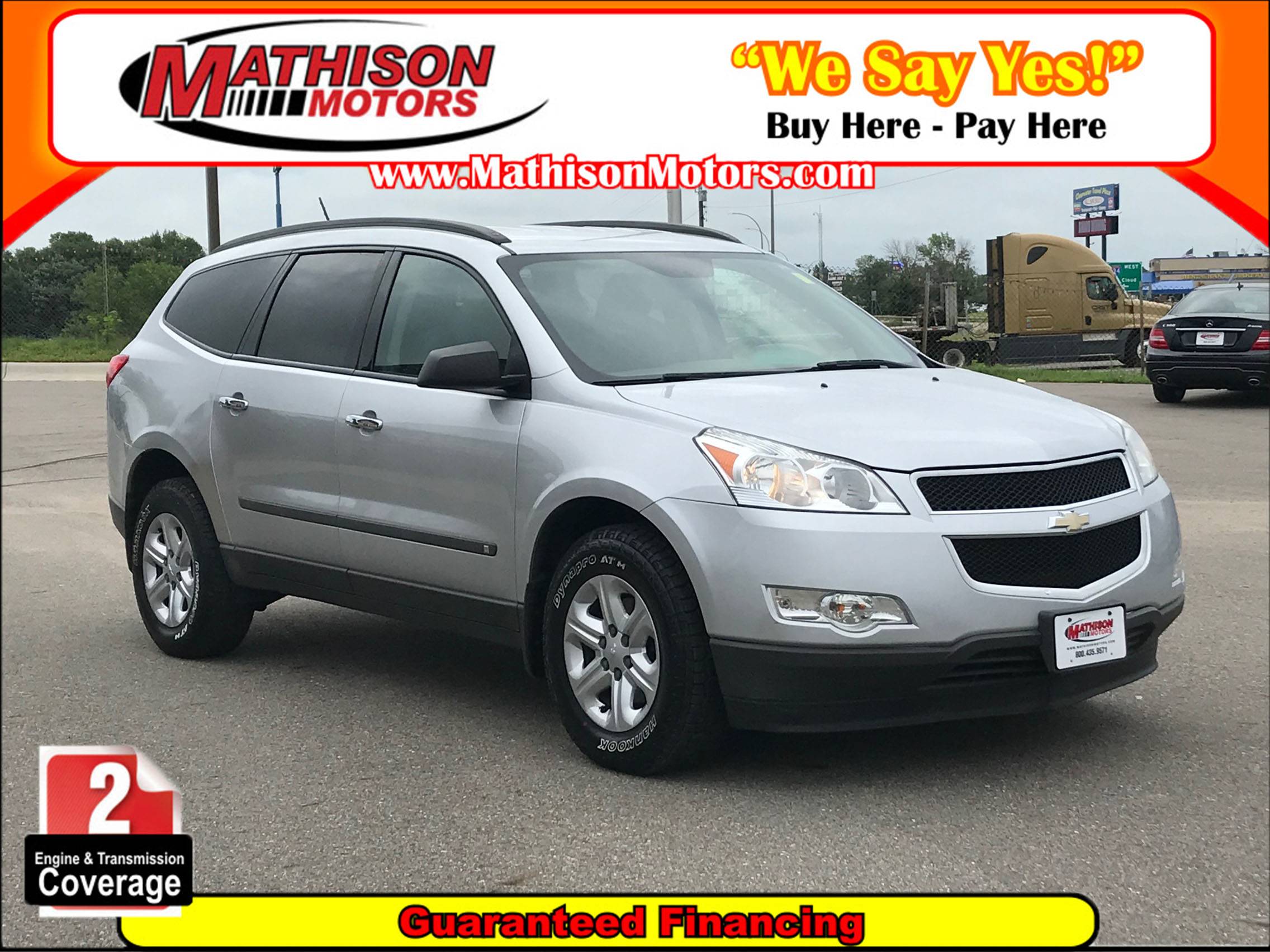 JP Motors Inc DBA Mathison Motors - Used vehicle - SUV CHEVROLET TRAVERSE 2010