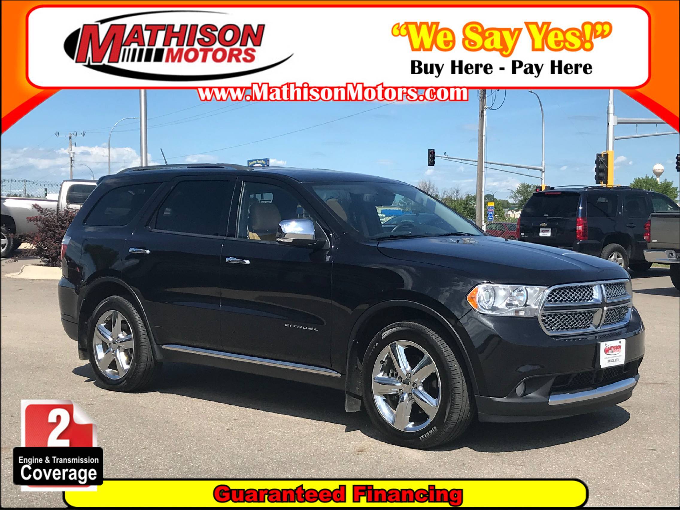 JP Motors Inc DBA Mathison Motors - Used vehicle - SUV DODGE DURANGO 2013