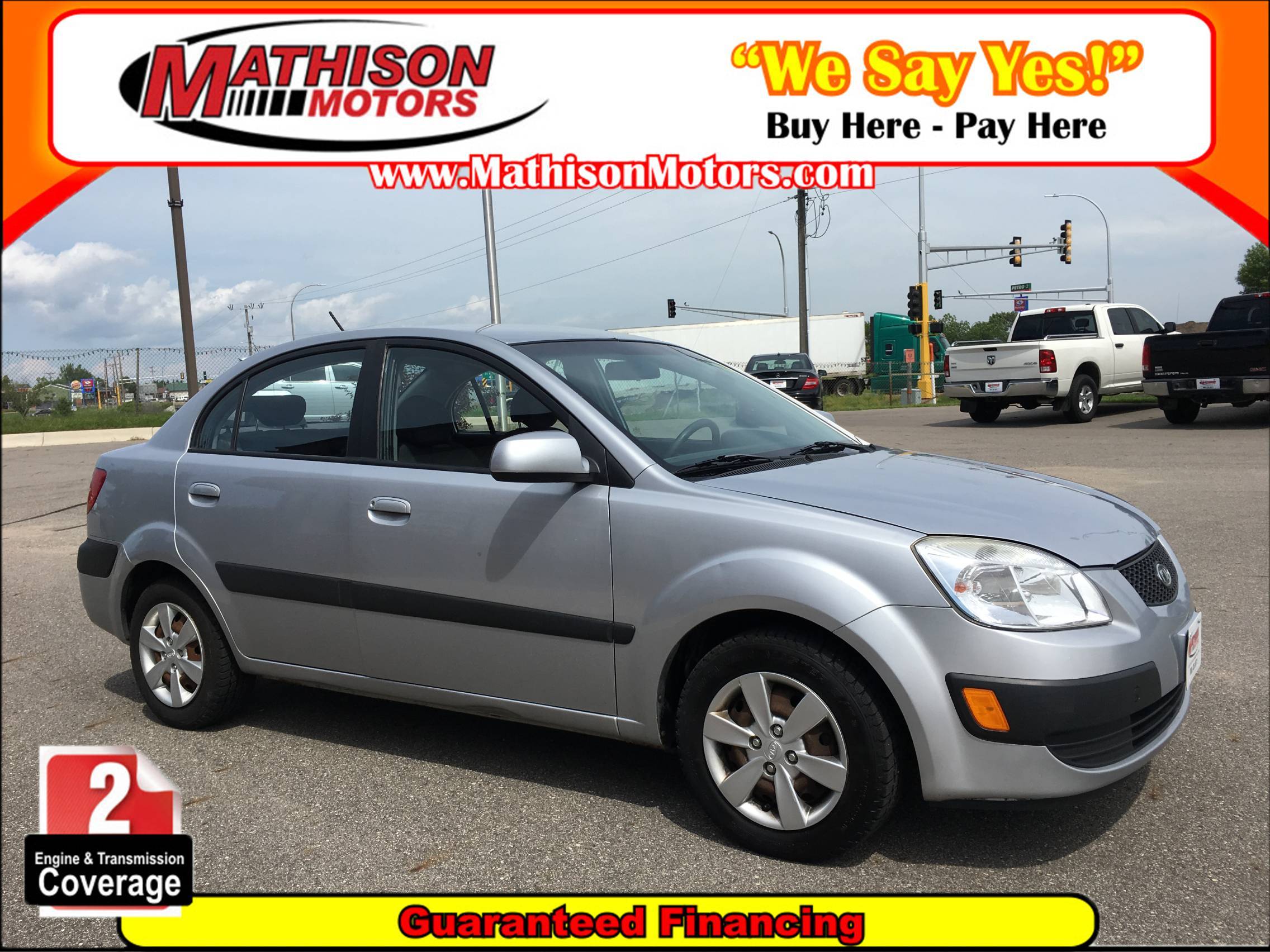 JP Motors Inc DBA Mathison Motors - Used vehicle - Sedan KIA RIO 2009