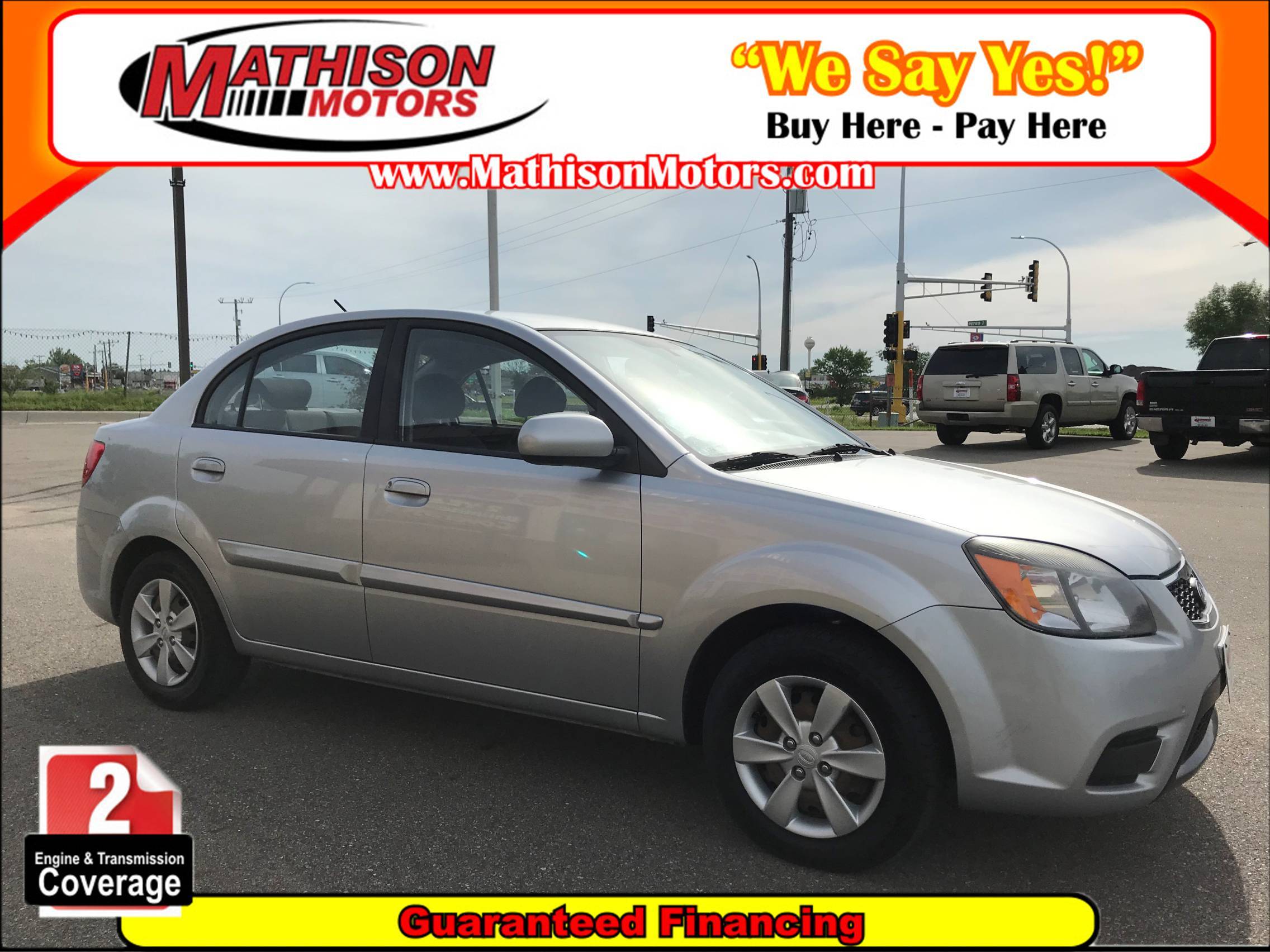 JP Motors Inc DBA Mathison Motors - Used vehicle - Sedan KIA RIO 2011
