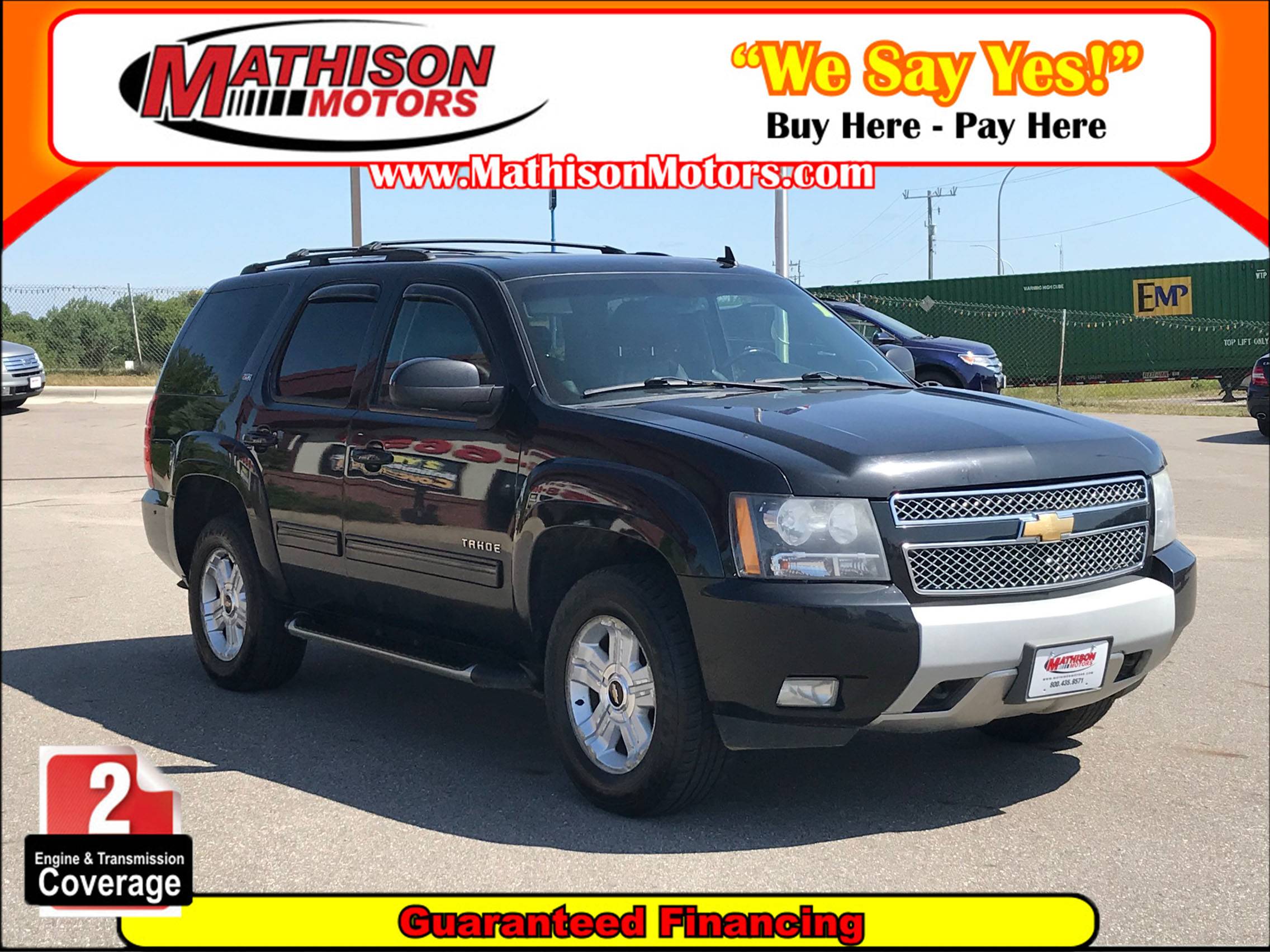 JP Motors Inc DBA Mathison Motors - Used vehicle - SUV CHEVROLET TAHOE 2010