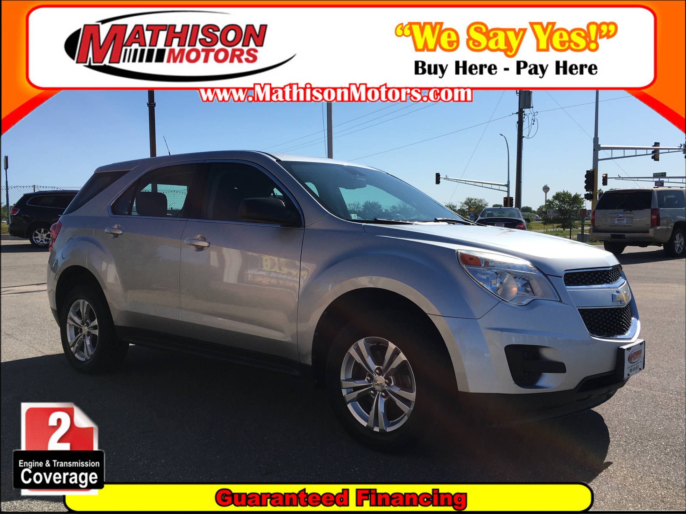 JP Motors Inc DBA Mathison Motors - Used vehicle - SUV CHEVROLET EQUINOX 2010