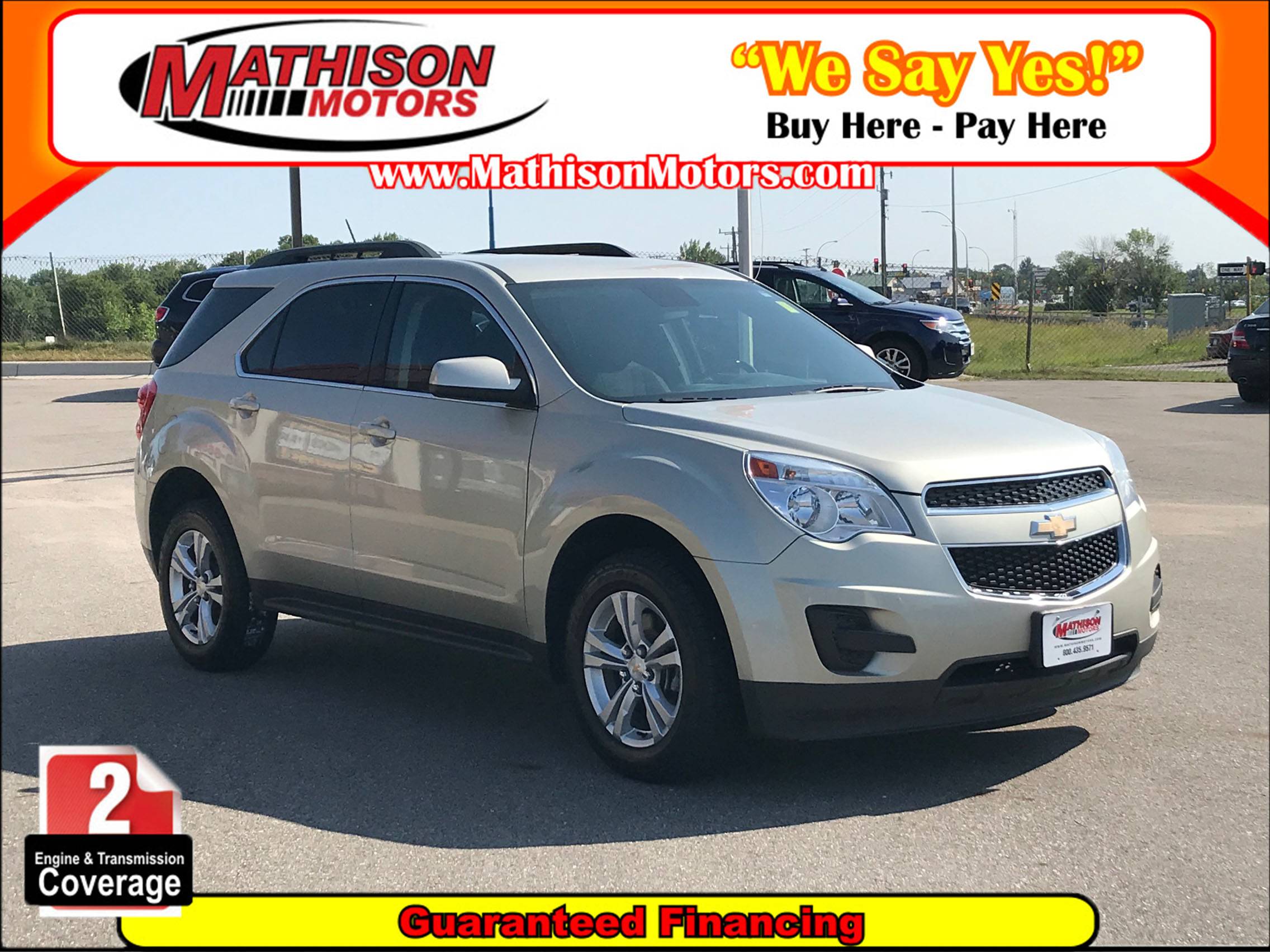 JP Motors Inc DBA Mathison Motors - Used vehicle - SUV CHEVROLET EQUINOX 2014