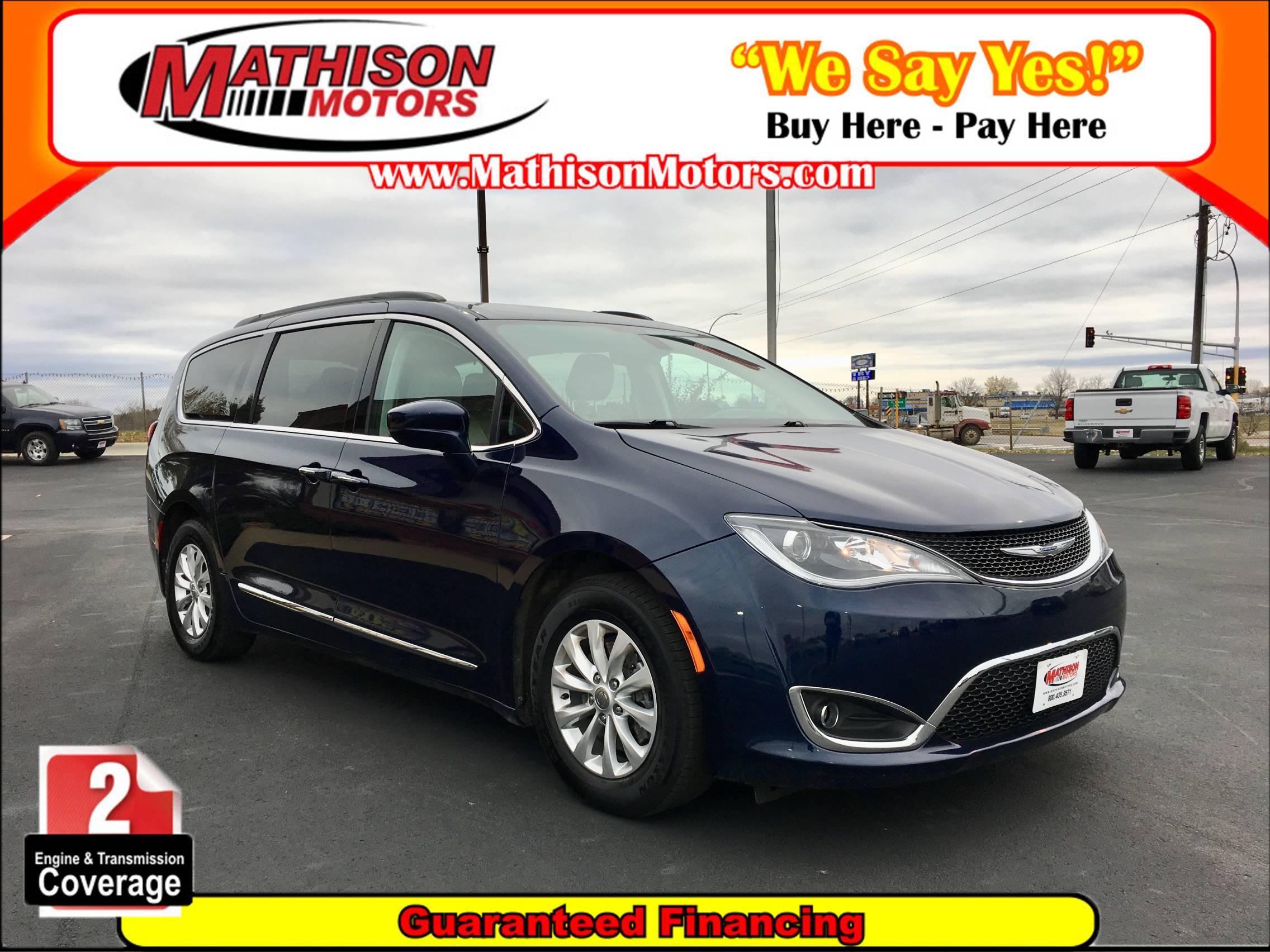 JP Motors Inc DBA Mathison Motors - Used vehicle - Passenger Van CHRYSLER PACIFICA 2017