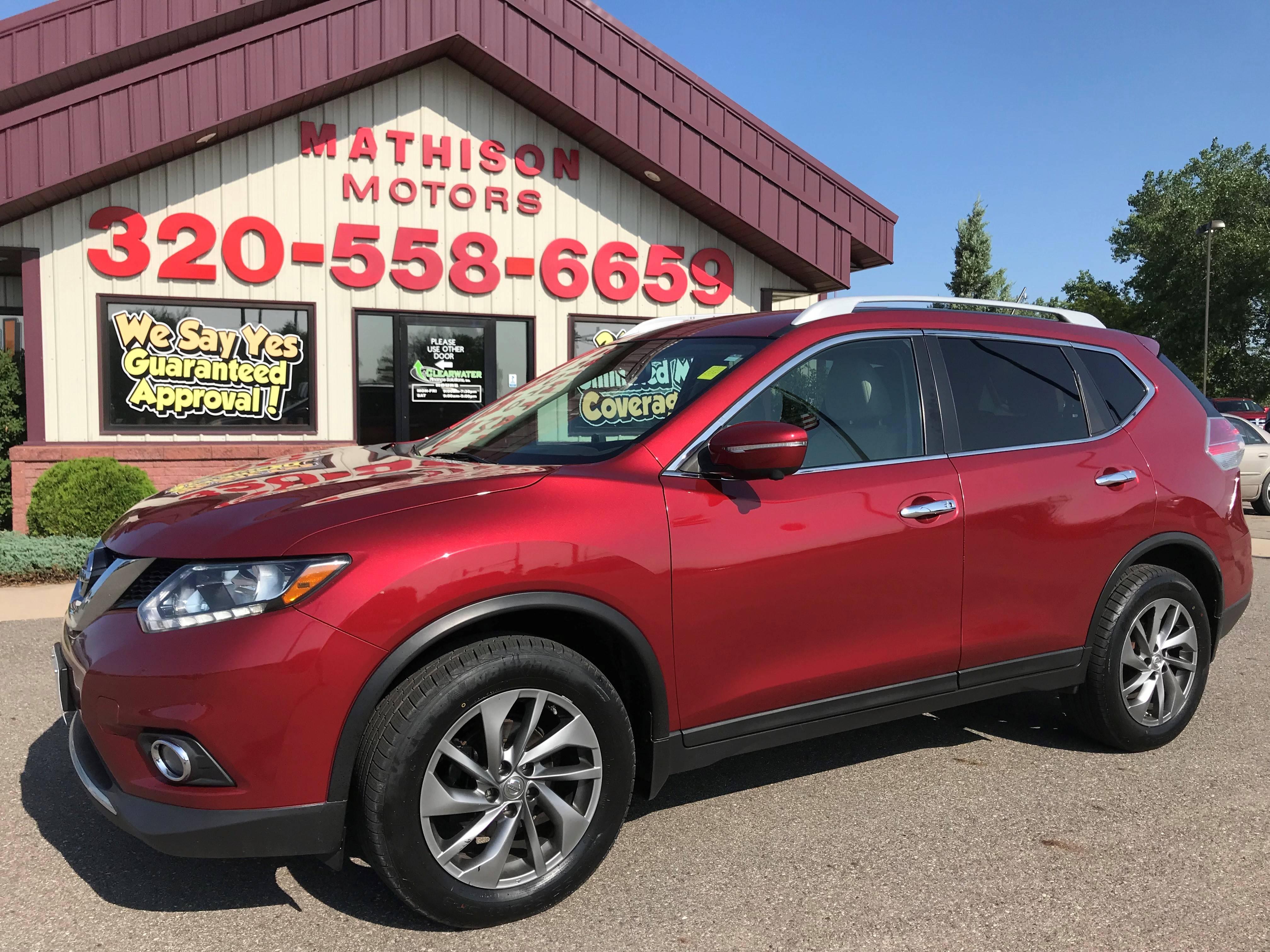 JP Motors Inc DBA Mathison Motors - Used vehicle - SUV NISSAN ROGUE 2015