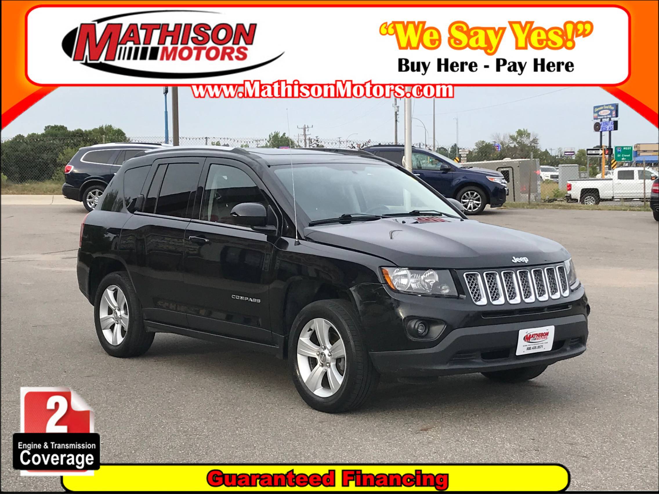 JP Motors Inc DBA Mathison Motors - Used vehicle - 4WD 4dr Latitude Jeep Compass 2014