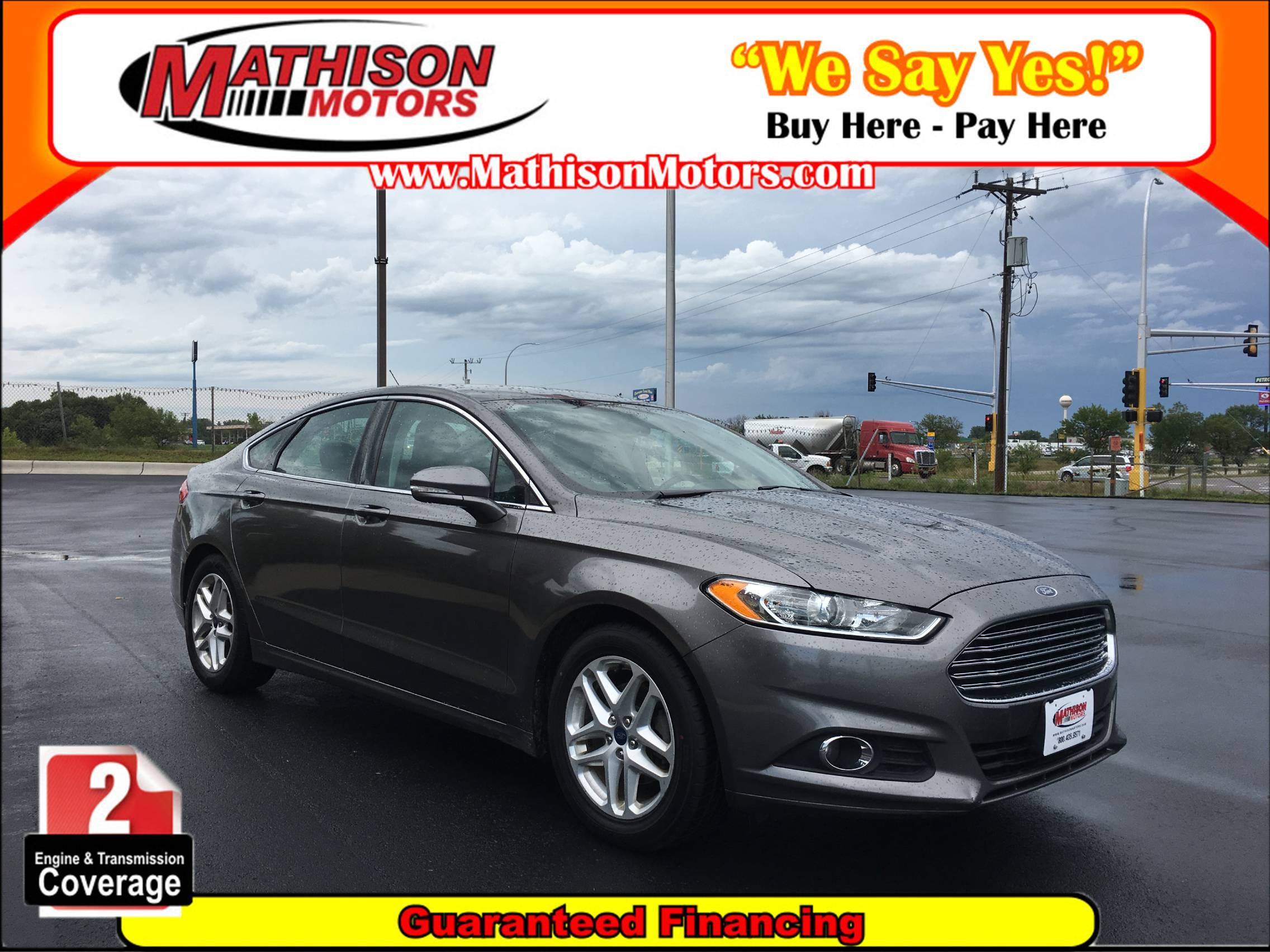 JP Motors Inc DBA Mathison Motors - Used vehicle - Sedan Ford Fusion 2013