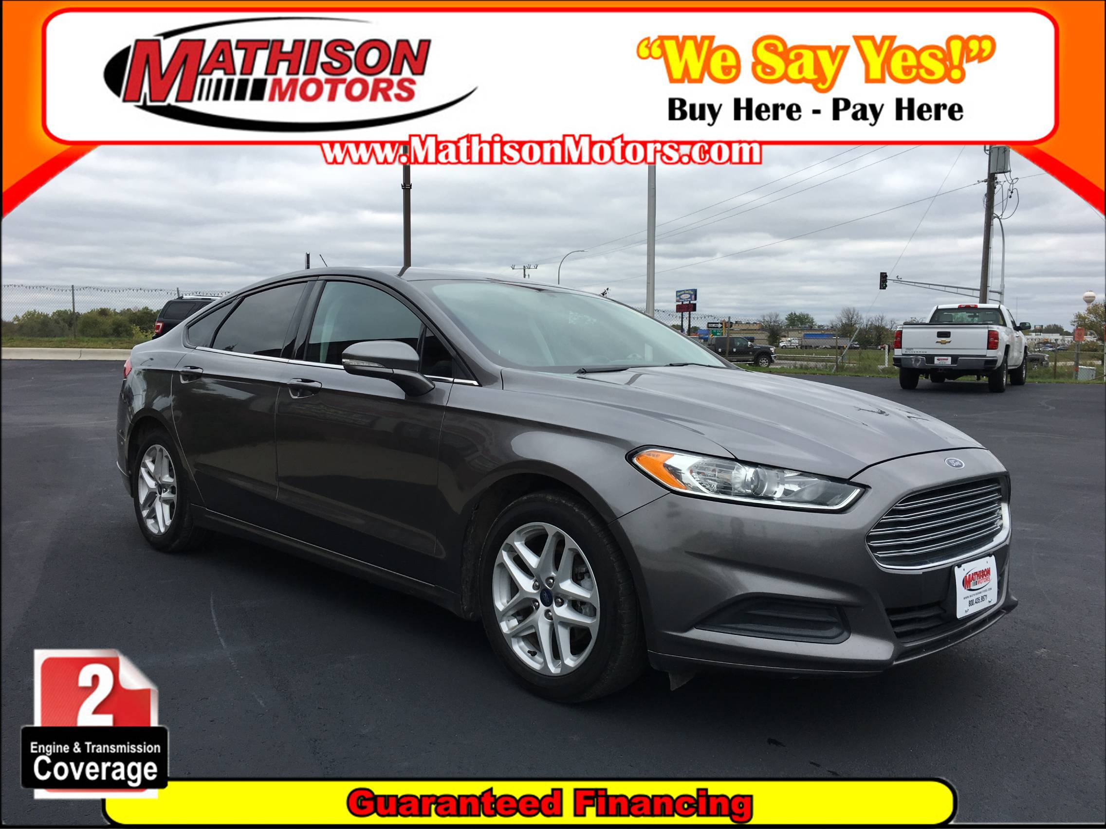 JP Motors Inc DBA Mathison Motors - Used vehicle - Sedan Ford Fusion 2013