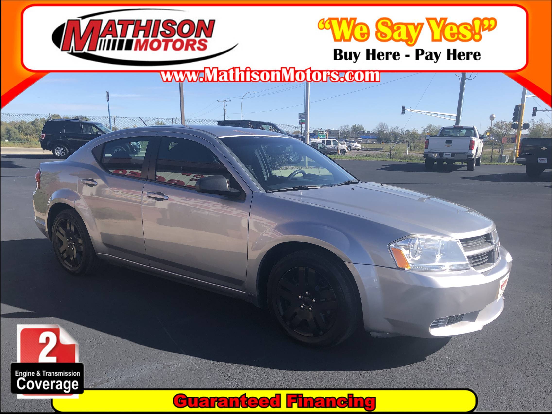 JP Motors Inc DBA Mathison Motors - Used vehicle - Sedan Dodge Avenger 2014