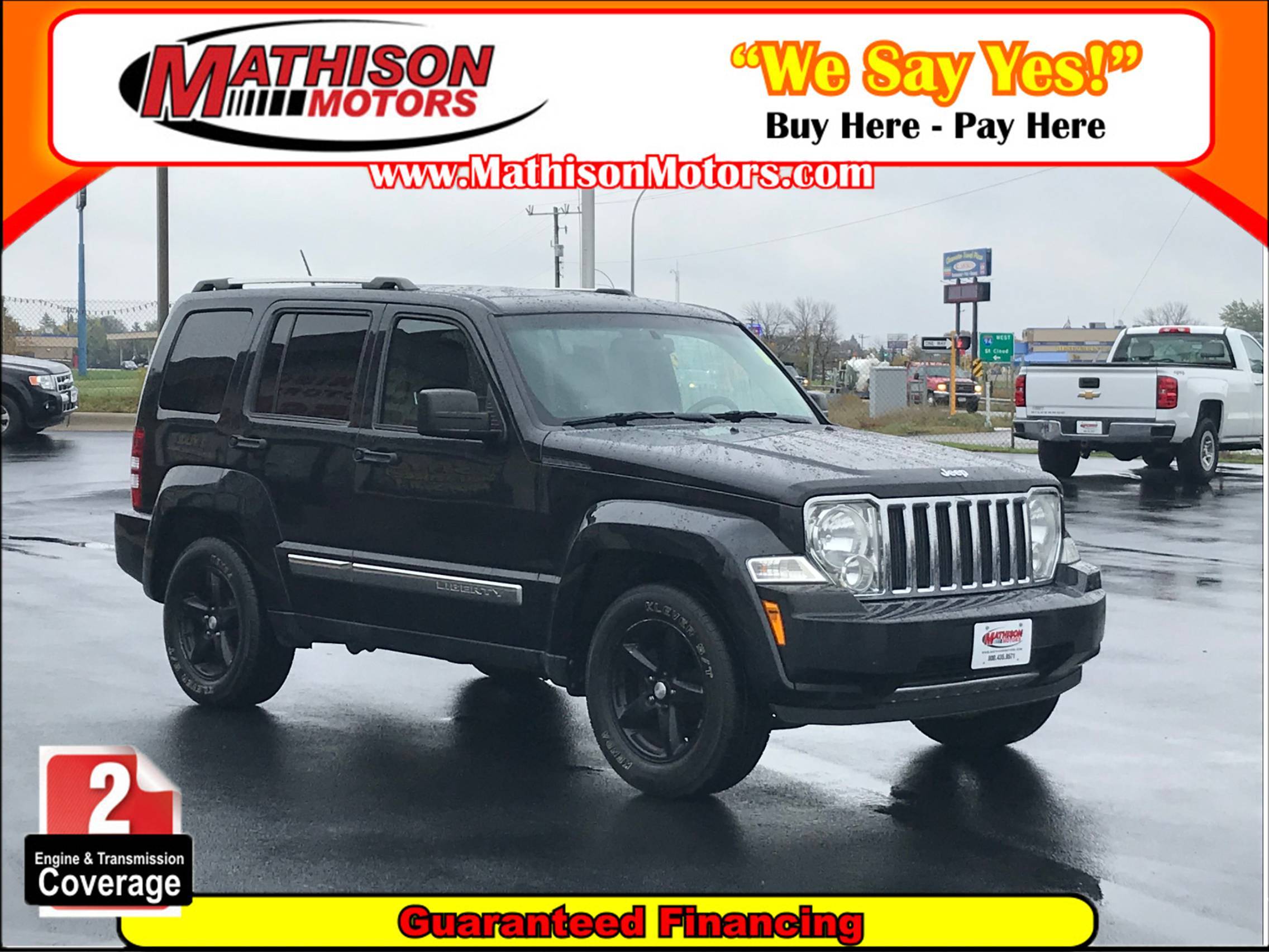 JP Motors Inc DBA Mathison Motors - Used vehicle - SUV JEEP LIBERTY 2012