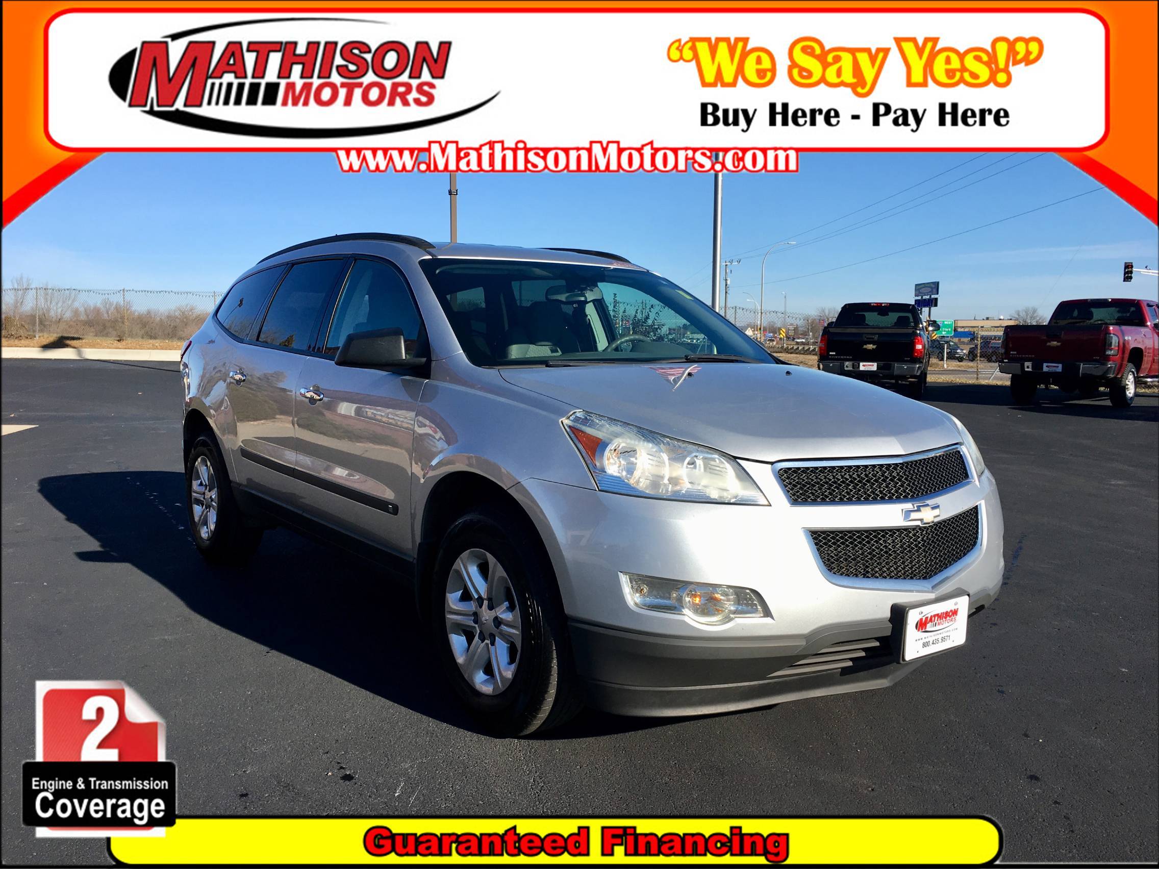 JP Motors Inc DBA Mathison Motors - Used vehicle - SUV Chevrolet Traverse 2010