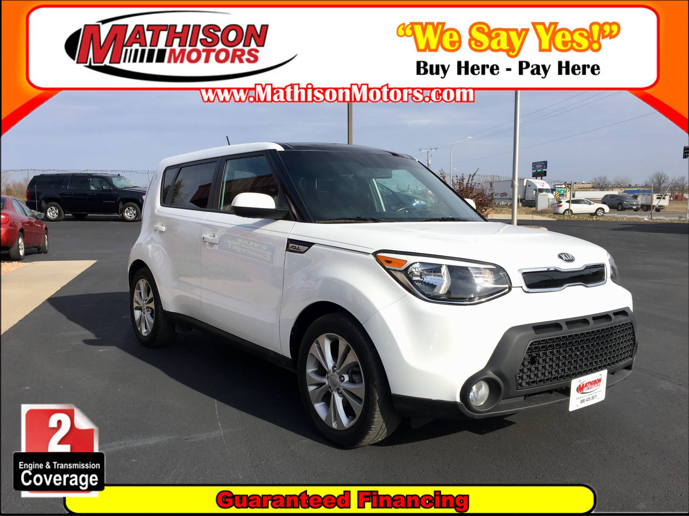 JP Motors Inc DBA Mathison Motors - Used vehicle - Sedan KIA SOUL 2015