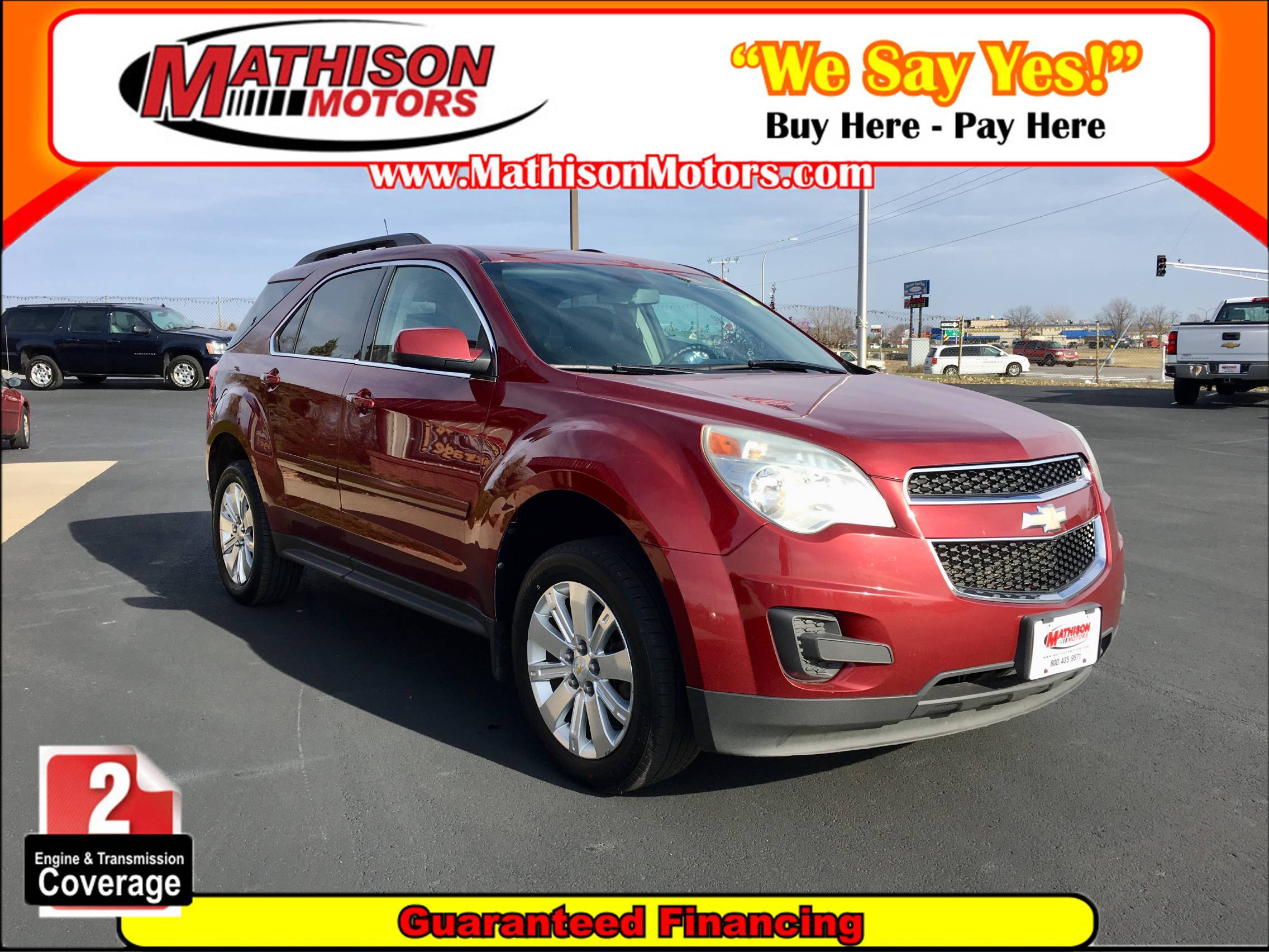 JP Motors Inc DBA Mathison Motors - Used vehicle - SUV Chevrolet Equinox 2010