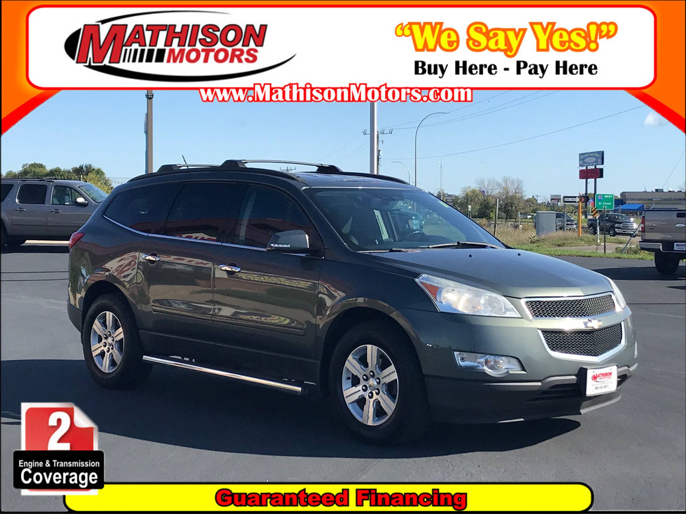 JP Motors Inc DBA Mathison Motors - Used vehicle - SUV Chevrolet Traverse 2011