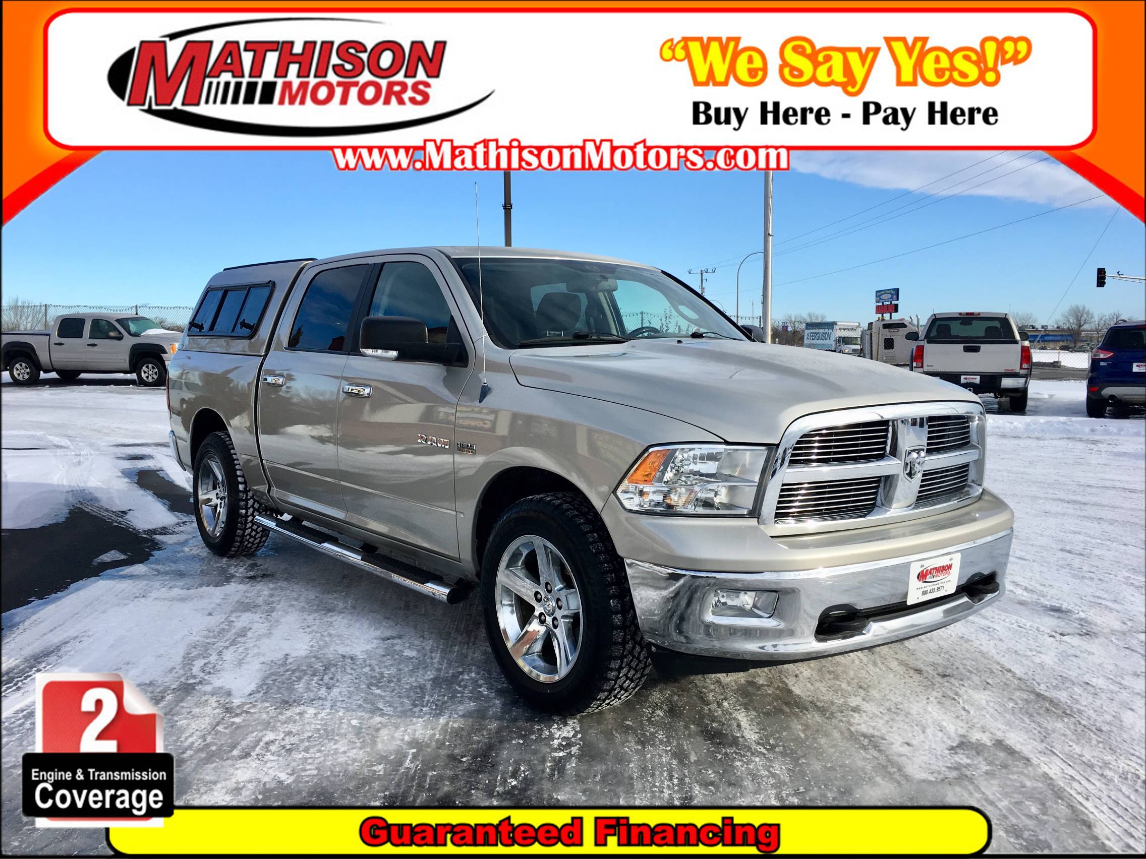 JP Motors Inc DBA Mathison Motors - Used vehicle - Truck Dodge Ram 1500 2010